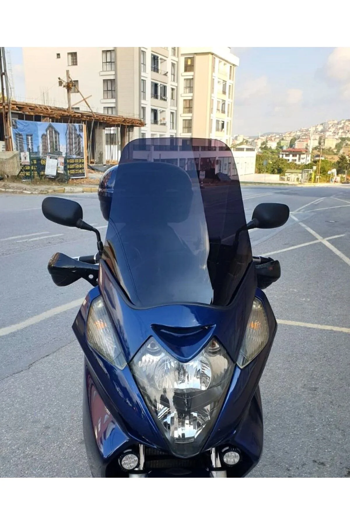 Honda Silverwing FJS 400 Ön Cam 2001-2012 Model 56cm Siyah Renkli