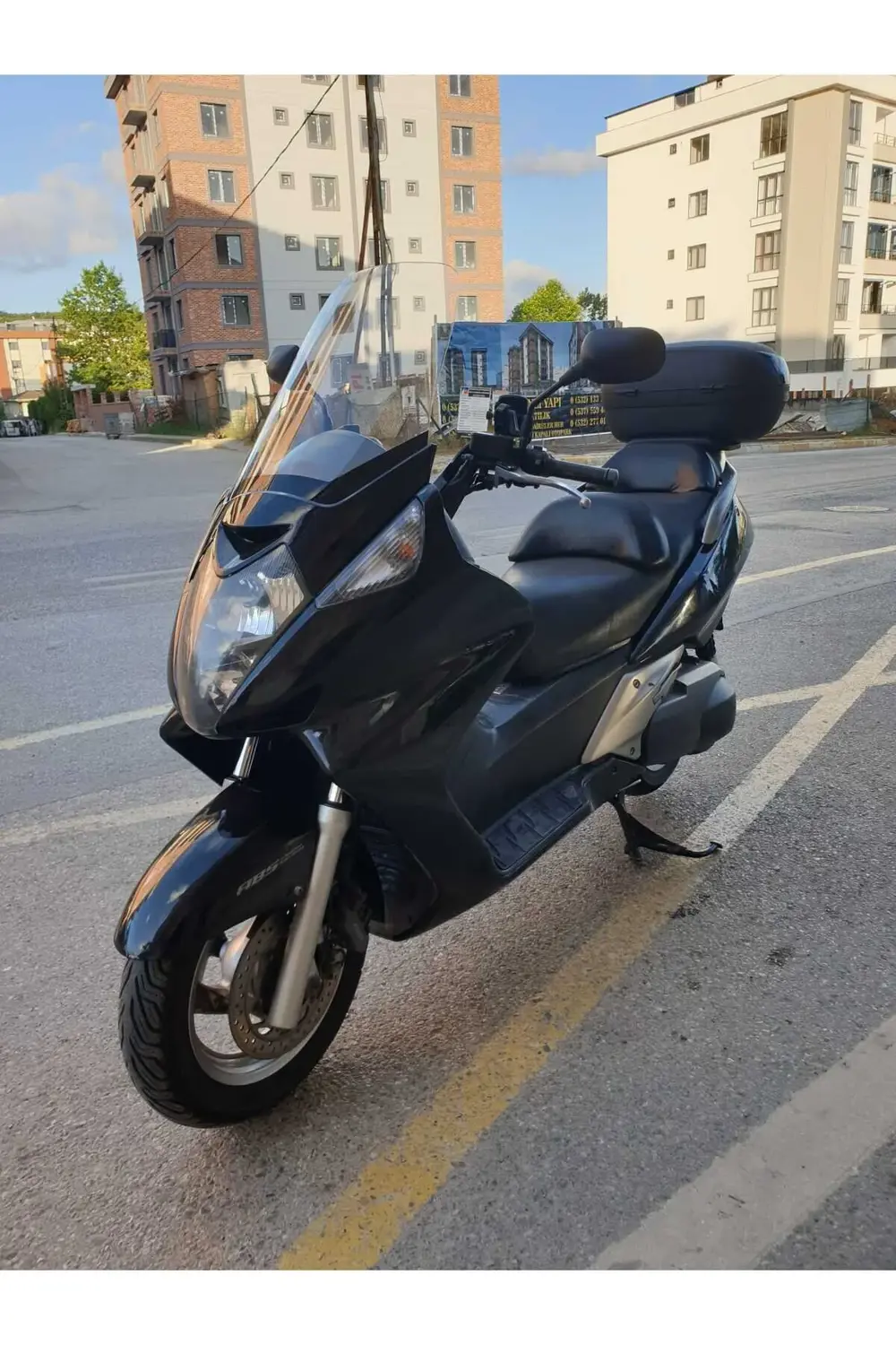 Honda Silverwing SWT 400 Ön Cam 2006 2009 Model 52cm Şeffaf Renkl