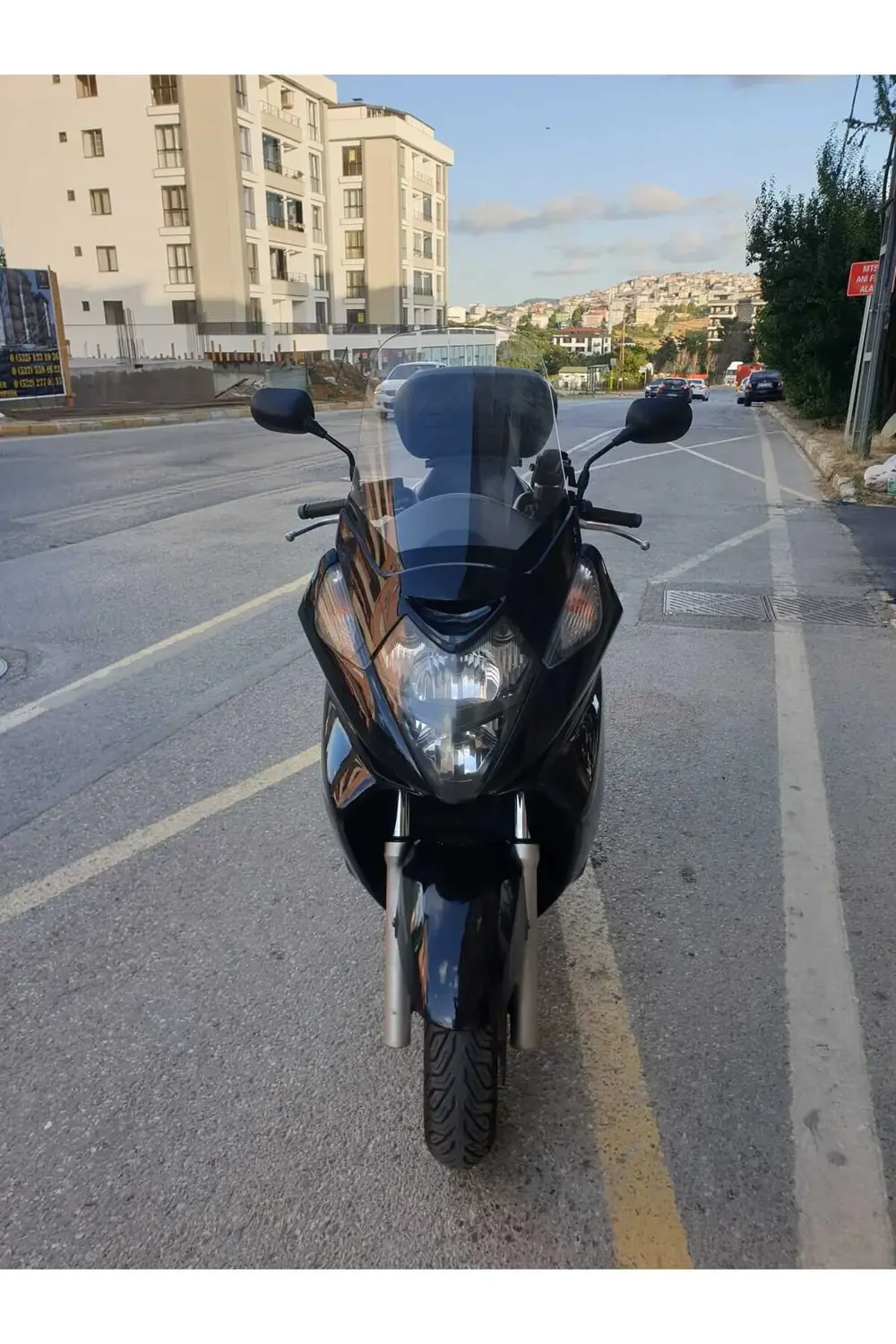 Honda Silverwing SWT 400 Ön Cam 2006 2009 Model 52cm Şeffaf Renkl