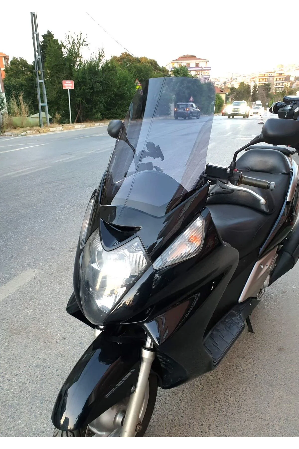Honda Silverwing SWT 400 Ön Cam 2006-2009 Model 56cm Füme Renkli 