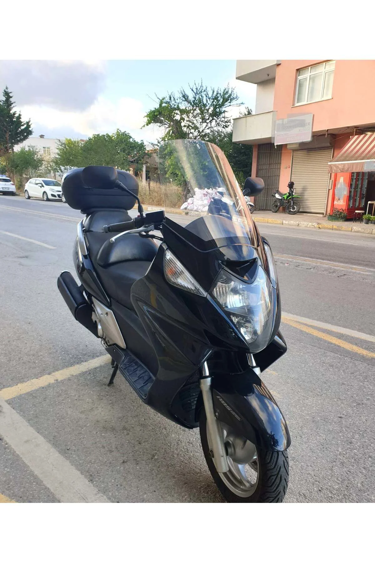 Honda Silverwing SWT 400 Ön Cam 2006-2009 Model 56cm Şeffaf Renkl