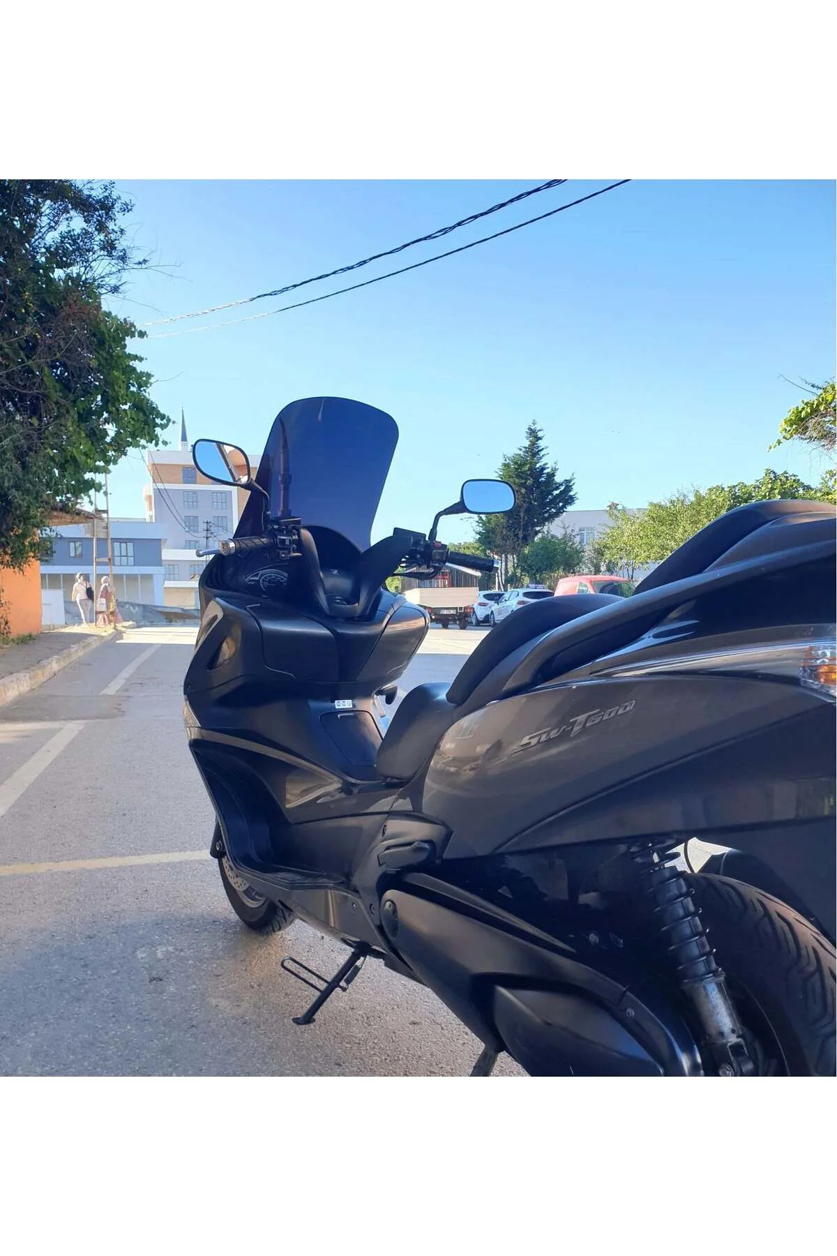 Honda Silverwing SWT 600 Ön Cam 2008-2013 Model 71cm Siyah Renkli