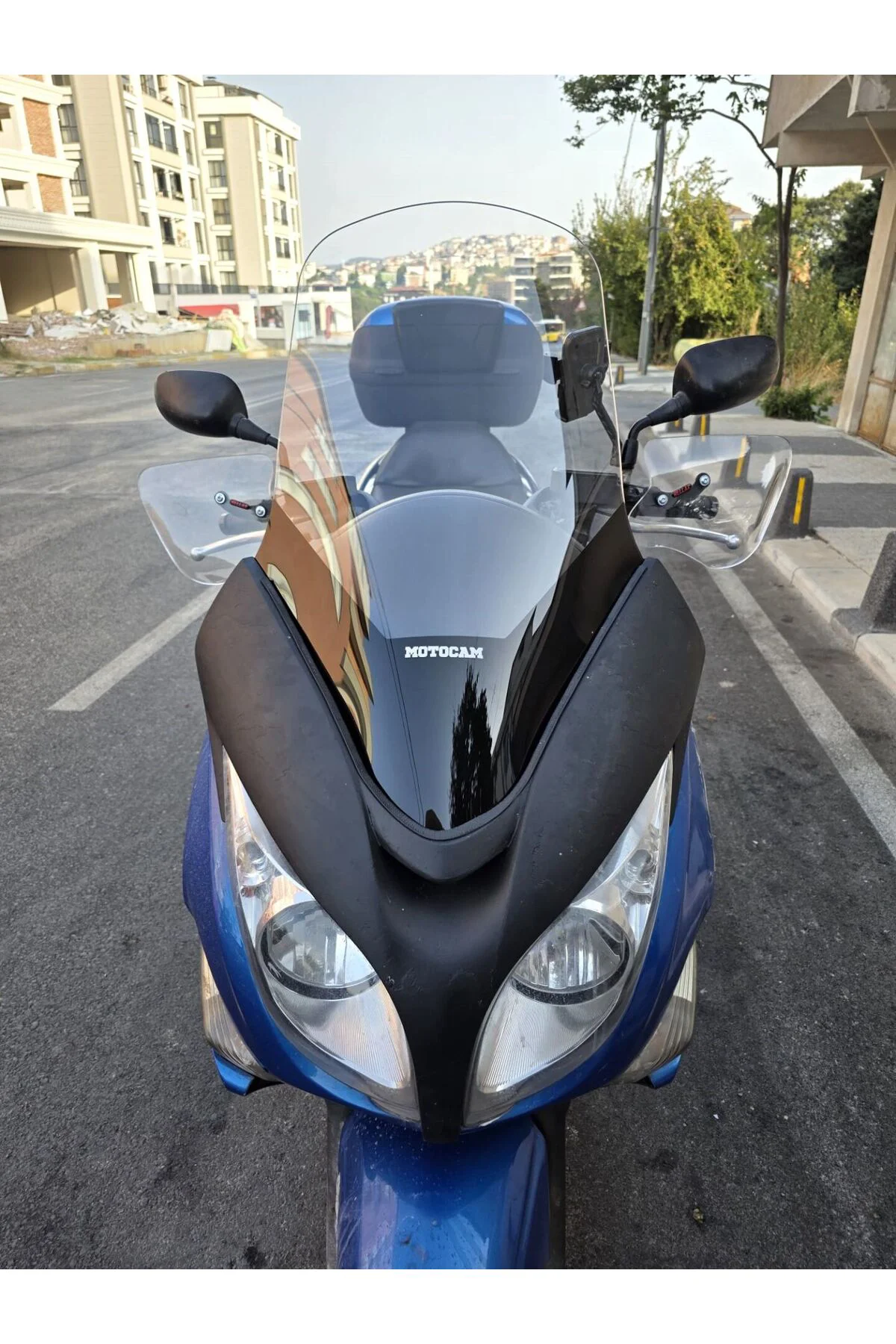 Honda Silverwing SWT 600 Ön Cam 2008-2013 Model 71cm Şeffaf Renkl
