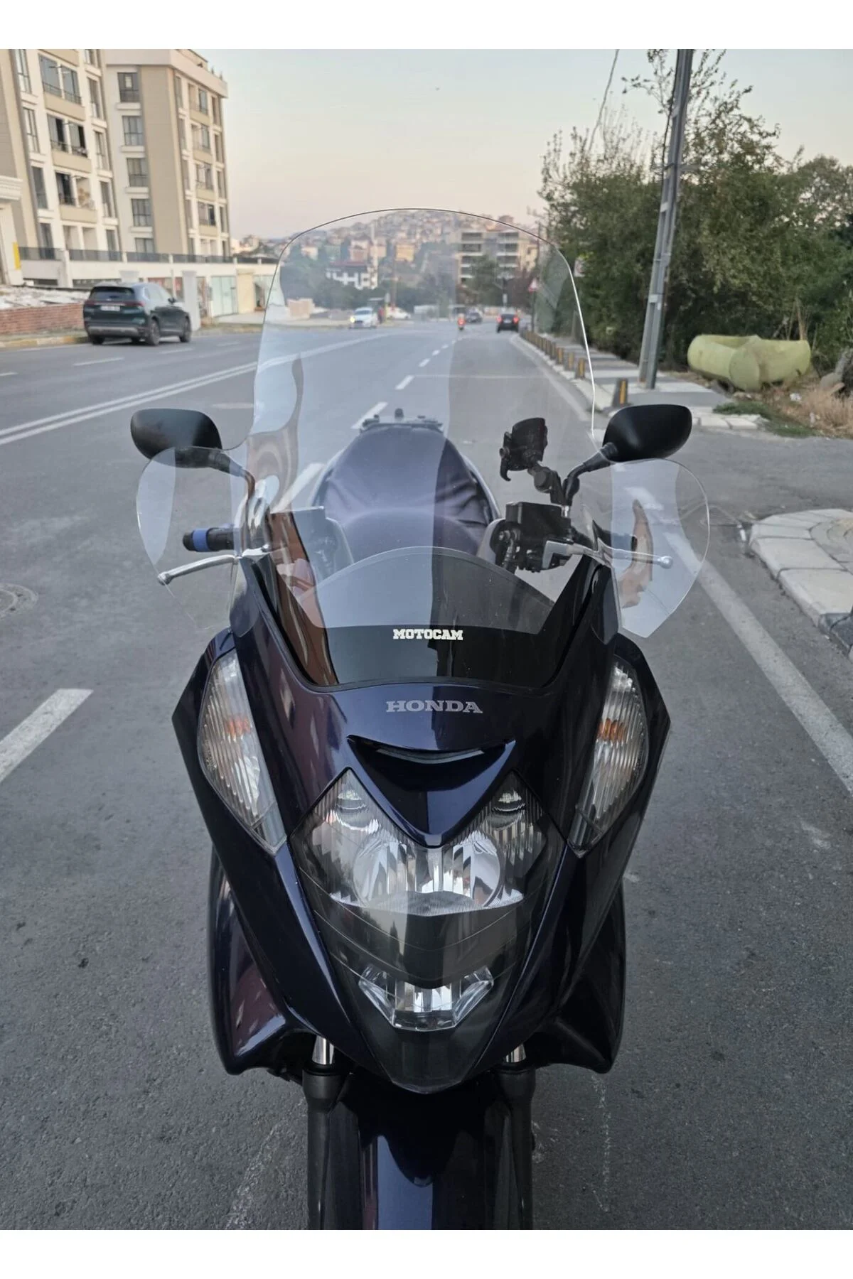 Honda Silverwing SWT 400 Ön Cam 2006-2009 Model 68cm Şeffaf Renkl