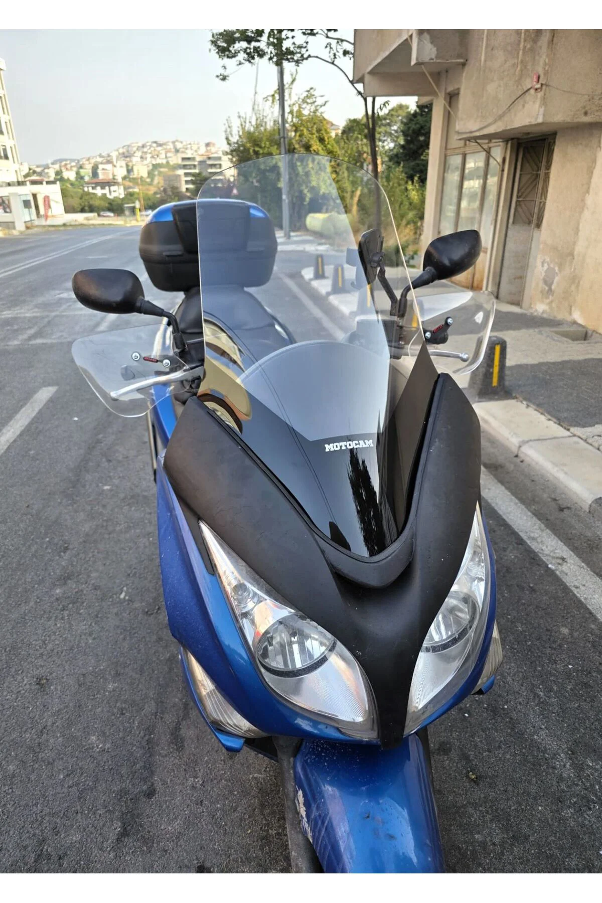 Honda Silverwing SWT 600 Ön Cam 2008-2013 Model 71cm Şeffaf Renkl