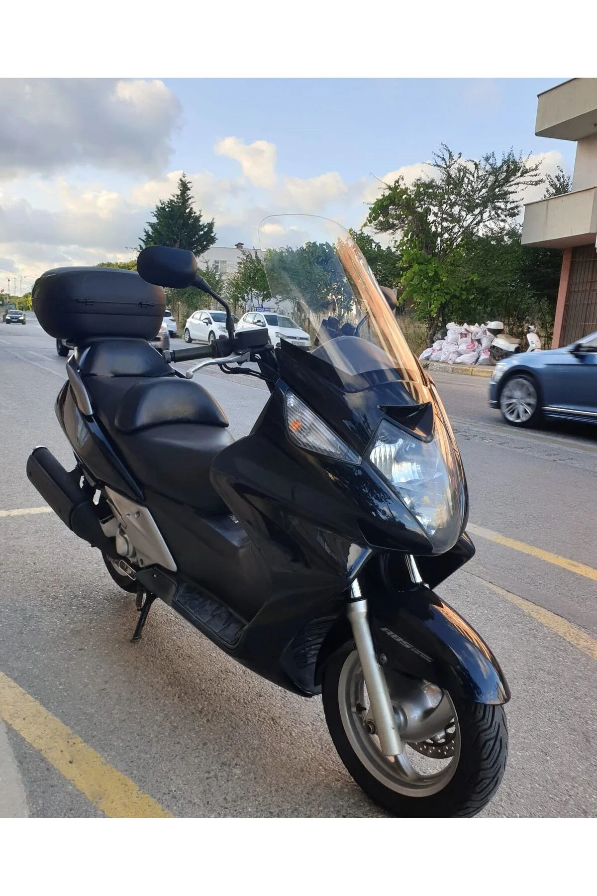 Honda Silverwing SWT 400 Ön Cam 2006-2009 Model 56cm Şeffaf Renkl