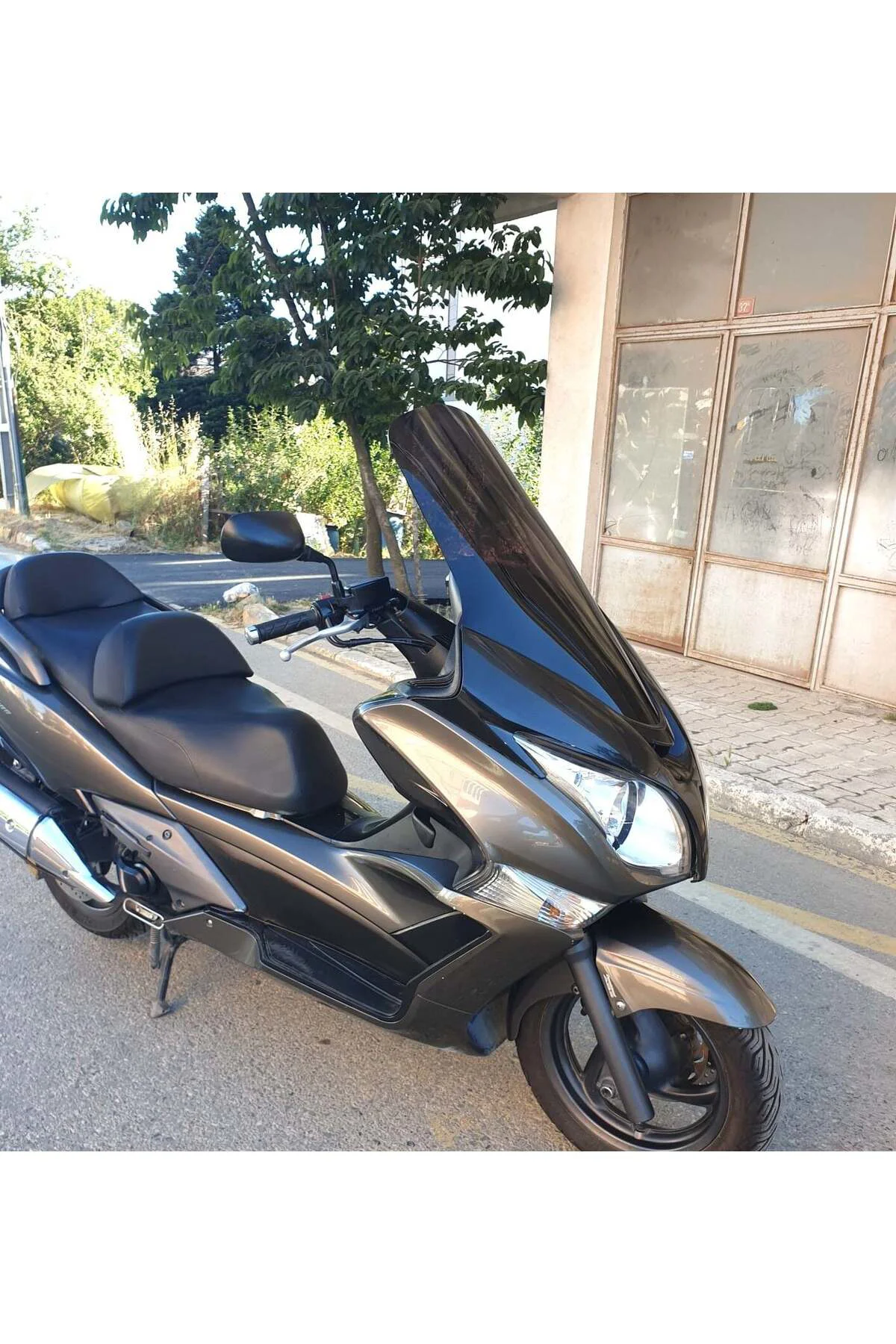 Honda Silverwing SWT 600 Ön Cam 2008-2013 Model 71cm Siyah Renkli