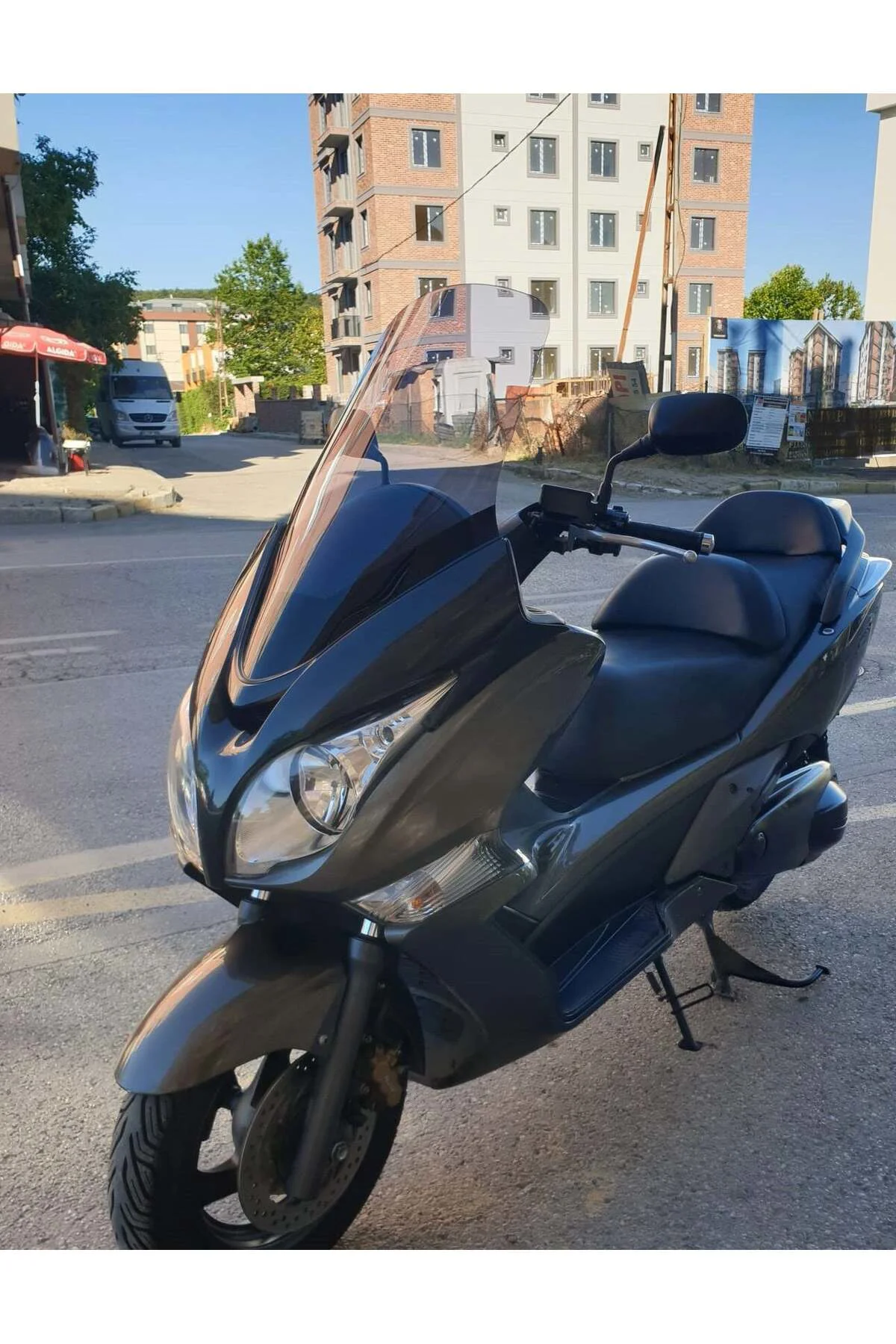Honda Silverwing SWT 600 Ön Cam 2008-2013 Model 71cm Füme Renkli 4mm