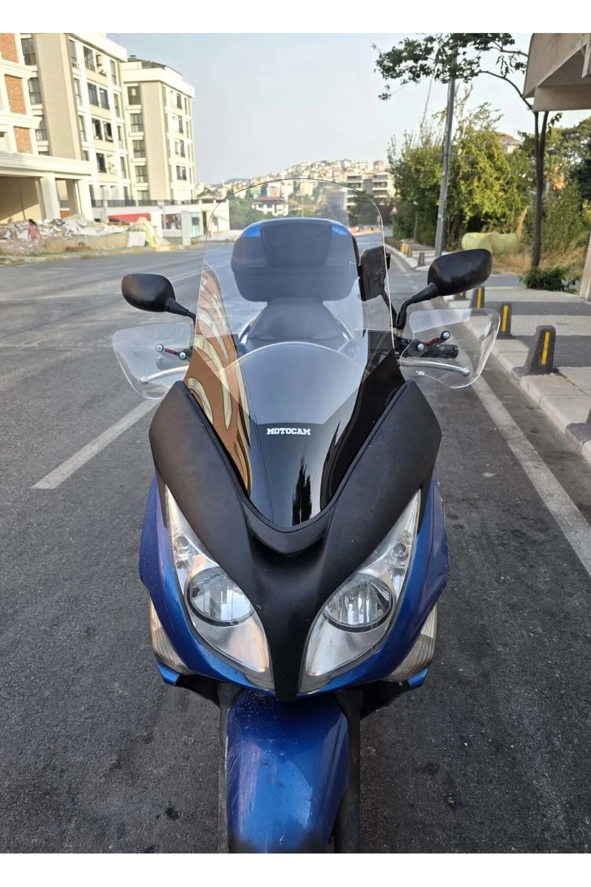 Honda Silverwing SWT 600 Ön Cam 2008-2013 Model 71cm Şeffaf Renkl