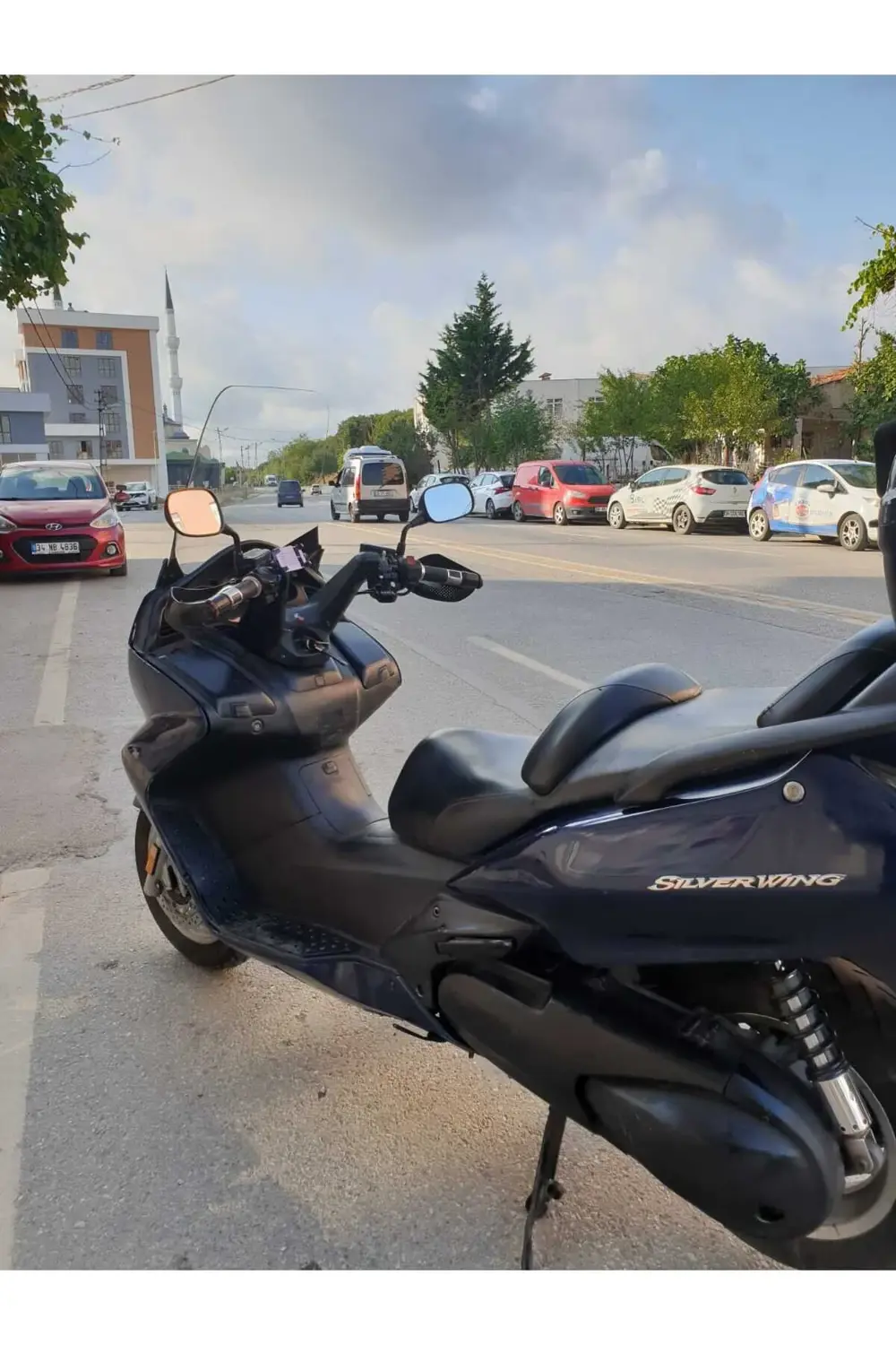 Honda Silwerving FJS 600 Ön Cam 2006 2009 Model 52cm Şeffaf Renkl