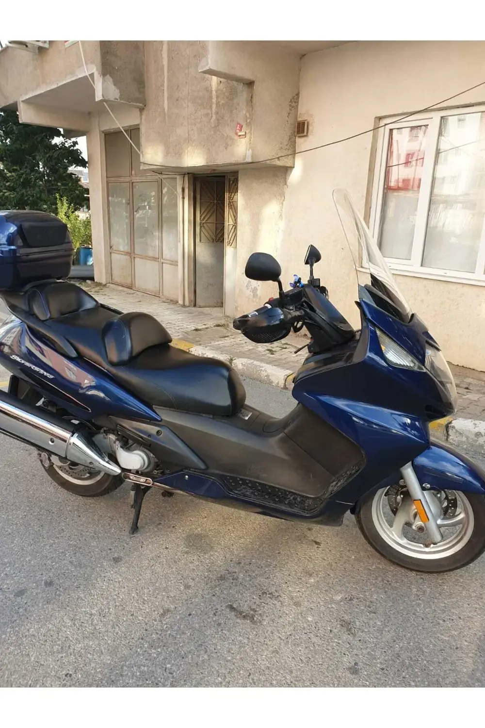 Honda Silwerving FJS 600 Ön Cam 2006 2009 Model 52cm Şeffaf Renkl