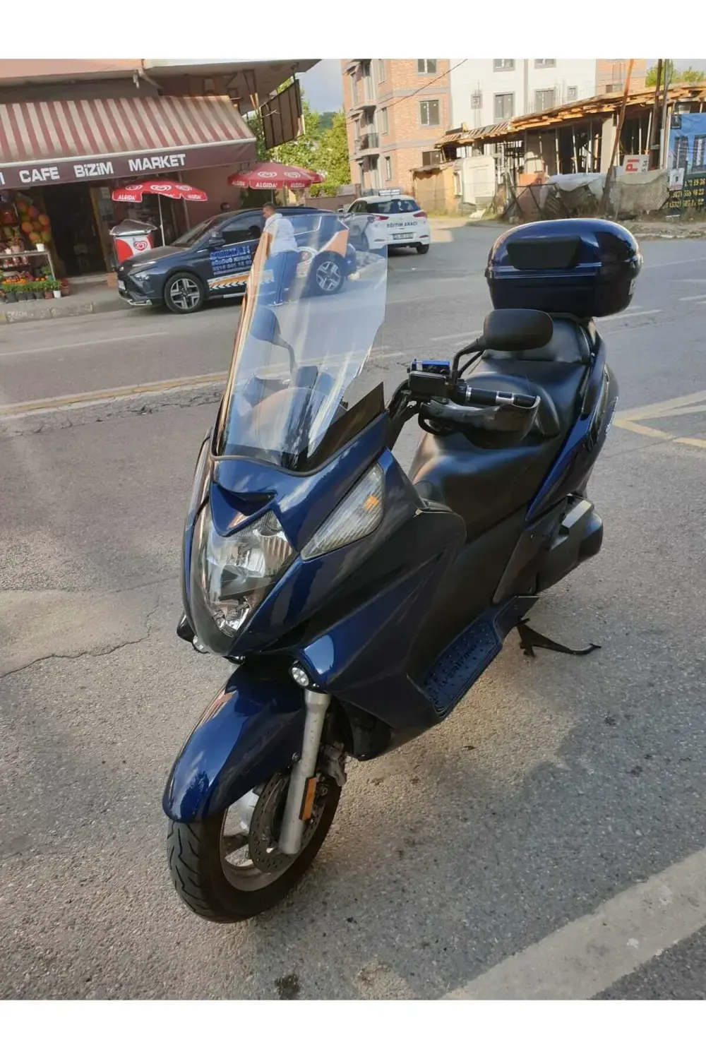 Honda Silwerving FJS 600 Ön Cam 2006 2009 Model 52cm Şeffaf Renkl