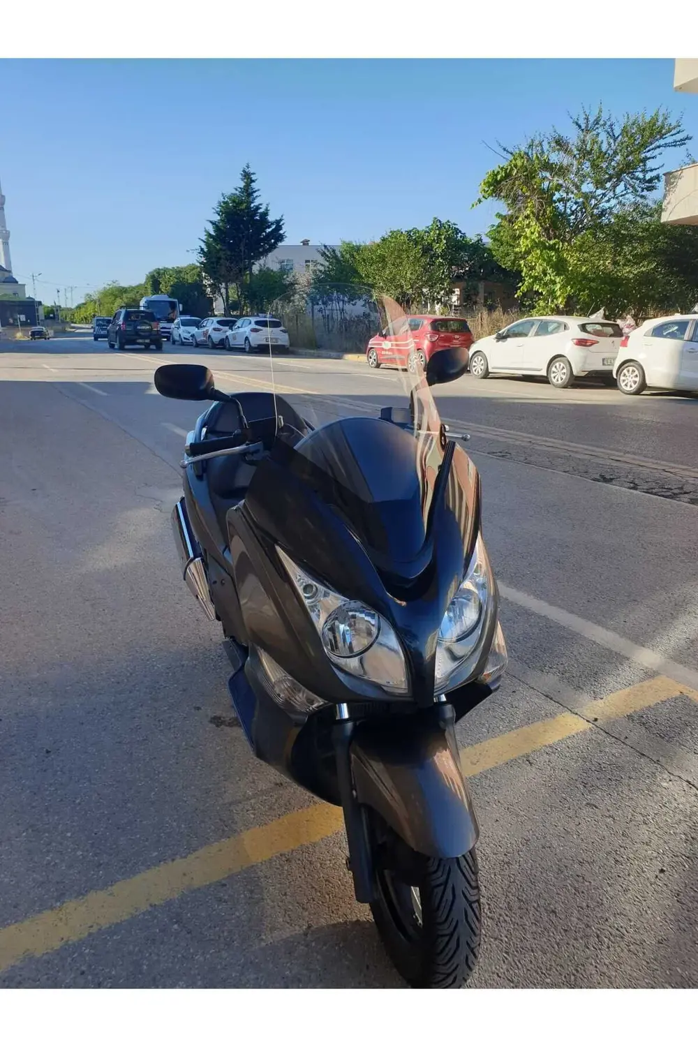 Honda Silwerving SWT 600 Ön Cam 2008 2013 Model 70cm Şeffaf Renkl