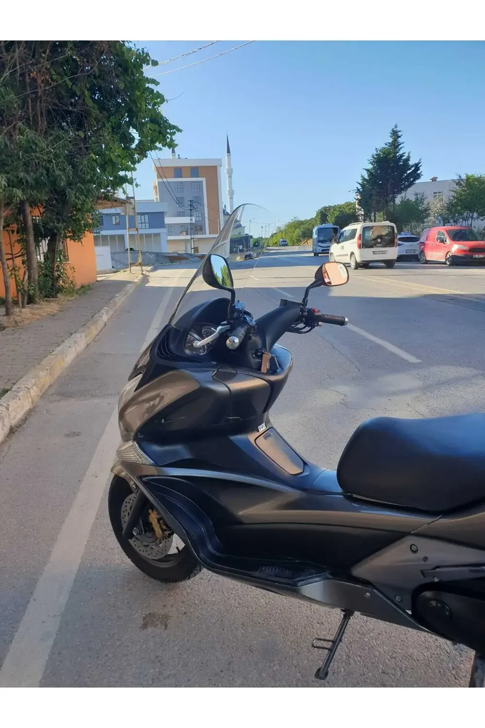 Honda Silwerving SWT 600 Ön Cam 2008 2013 Model 70cm Şeffaf Renkl