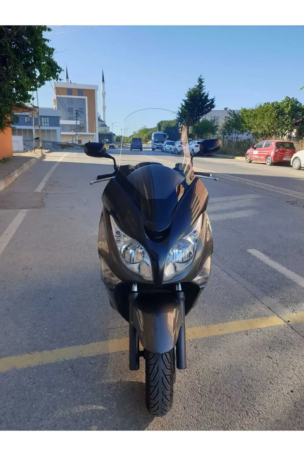 Honda Silwerving SWT 600 Ön Cam 2008 2013 Model 70cm Şeffaf Renkl