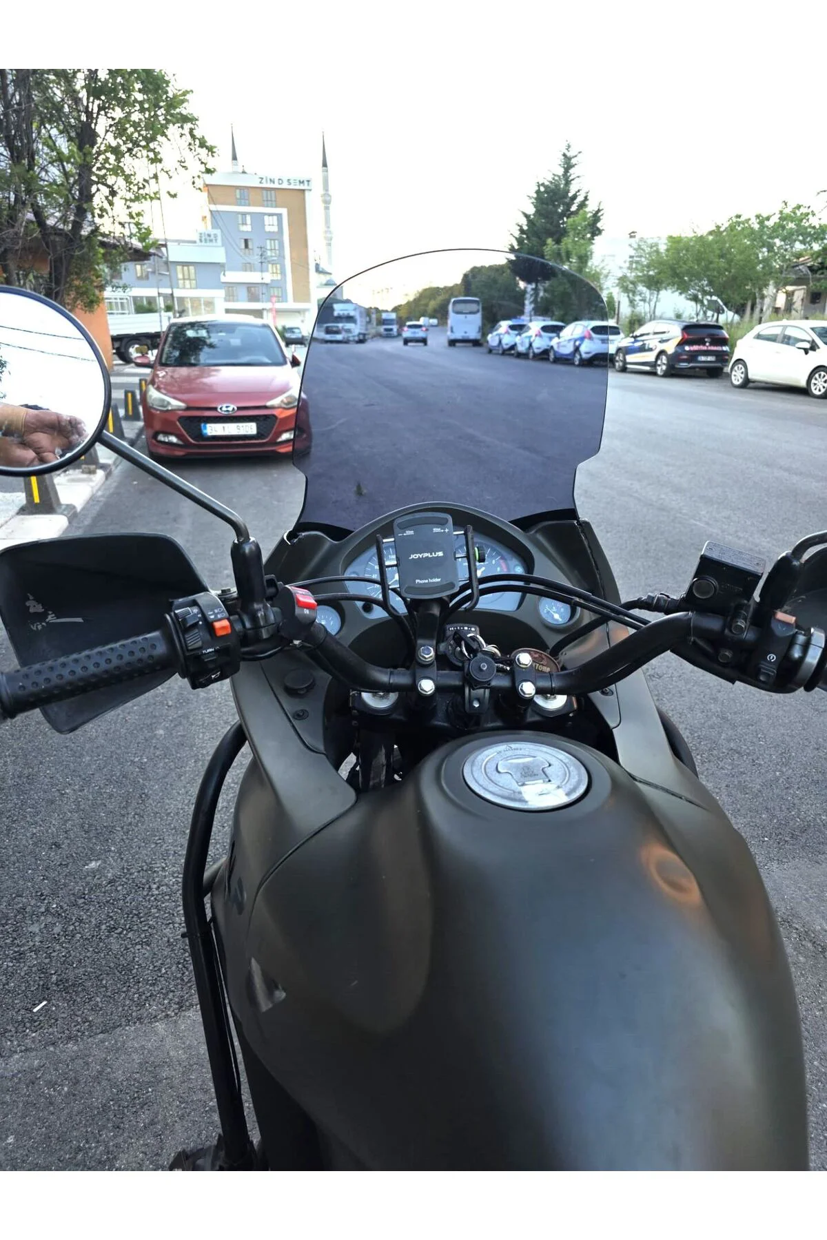 Honda Transalp XL 650 Ön Cam 2000-2008 Model 54cm Füme Renkli 4mm