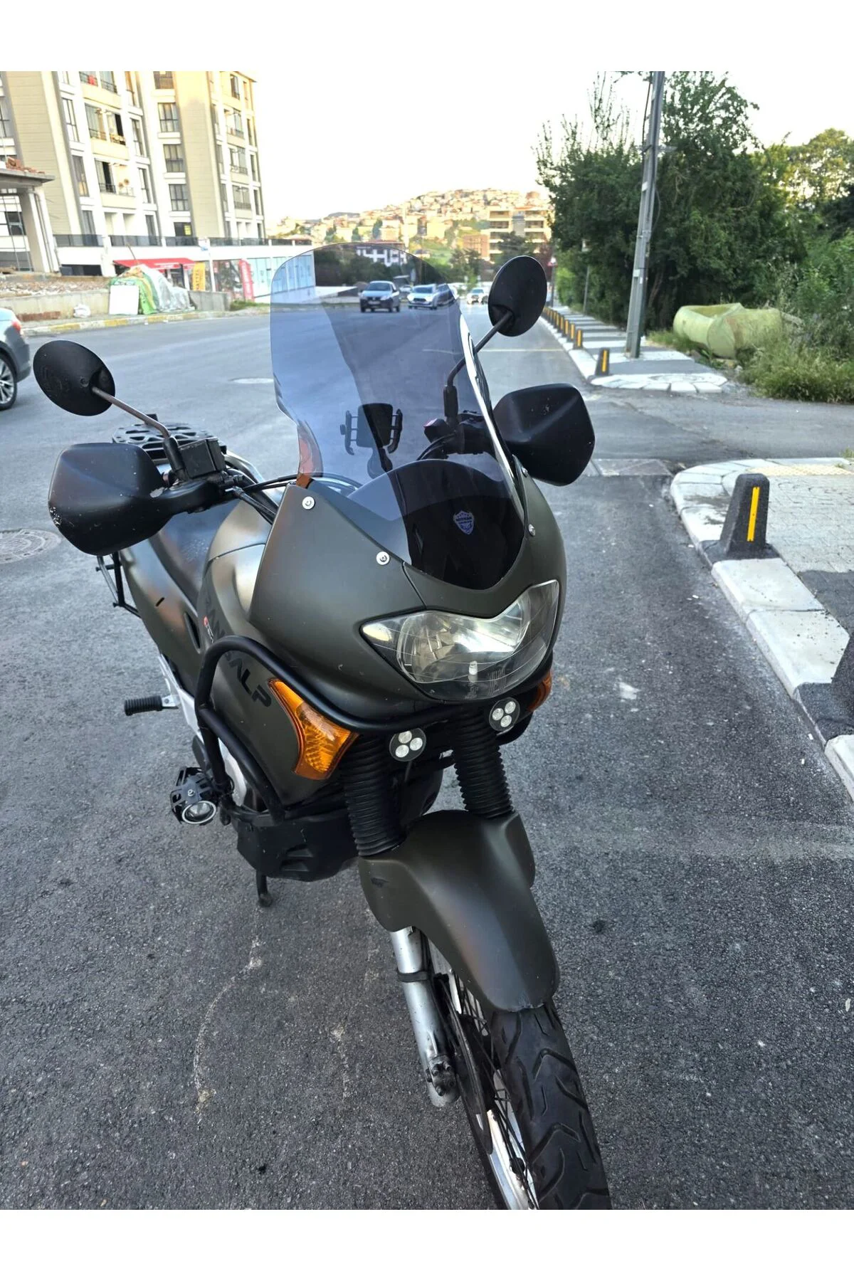 Honda Transalp XL 650 Ön Cam 2000-2008 Model 54cm Füme Renkli 4mm