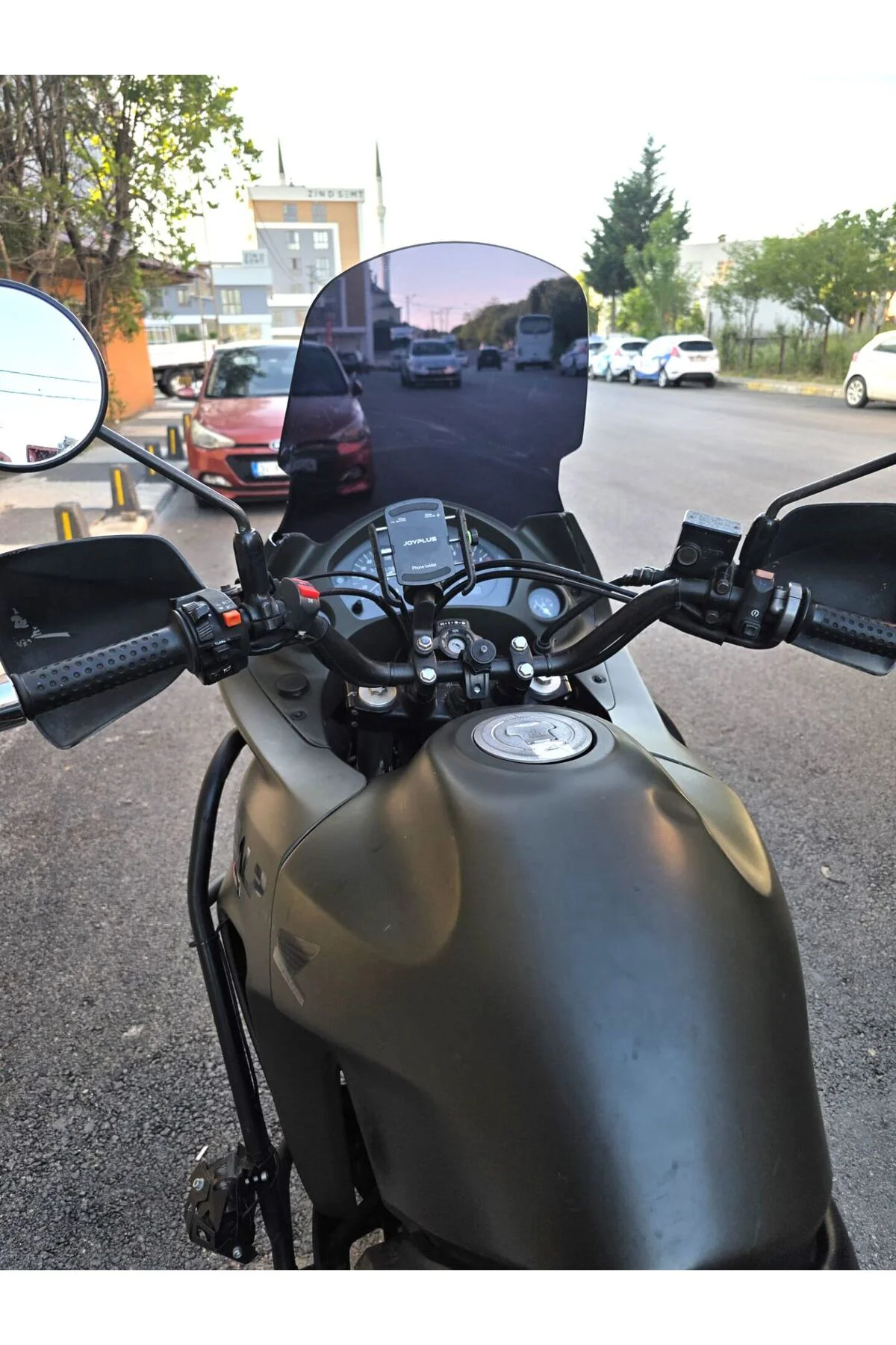 Honda Transalp XL 650 Ön Cam 2000-2008 Model 54cm Siyah Renkli 4m