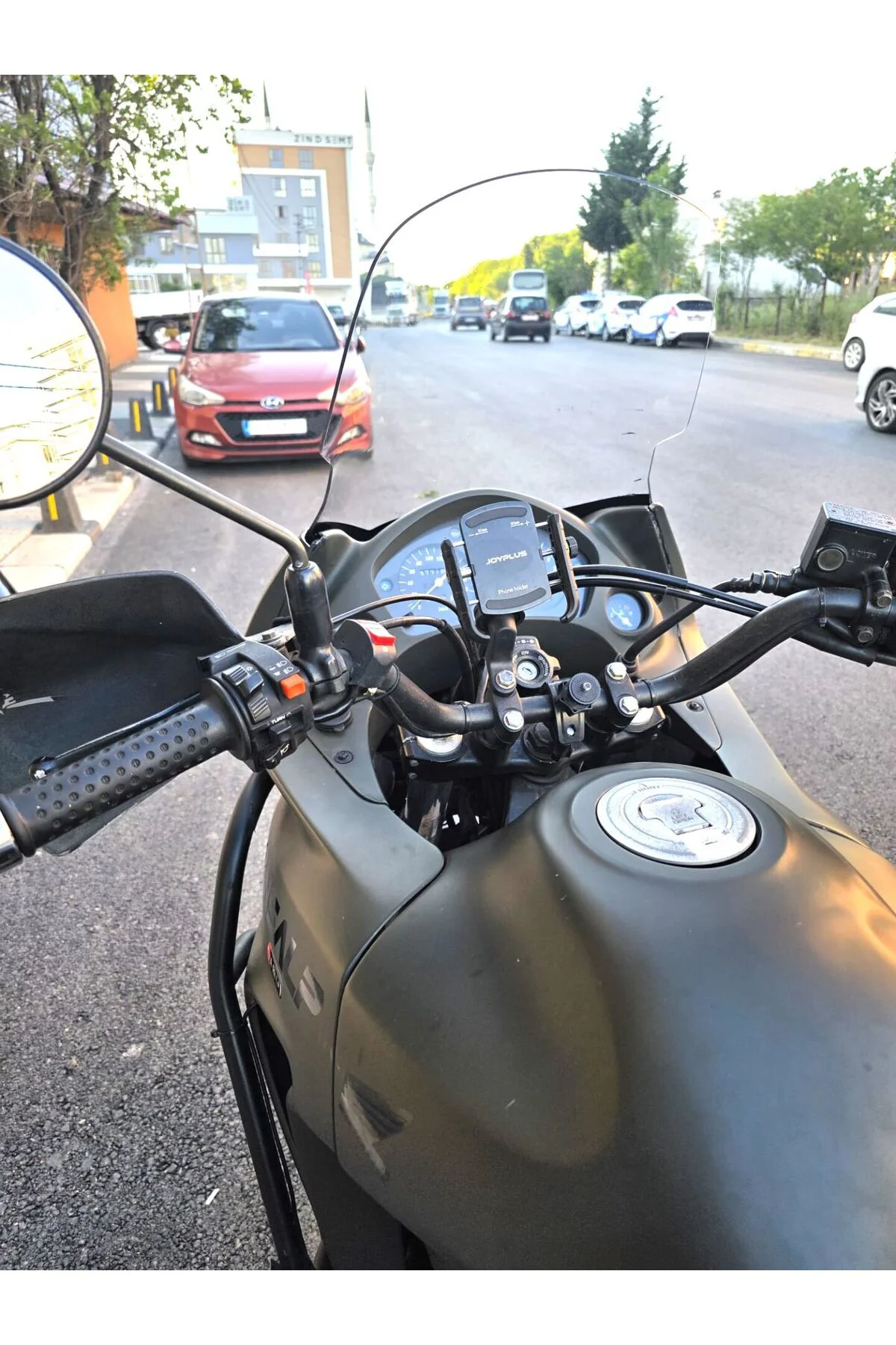 Honda Transalp XL 650 Ön Cam 2000-2008 Model 54cm Şeffaf Renkli 4mm