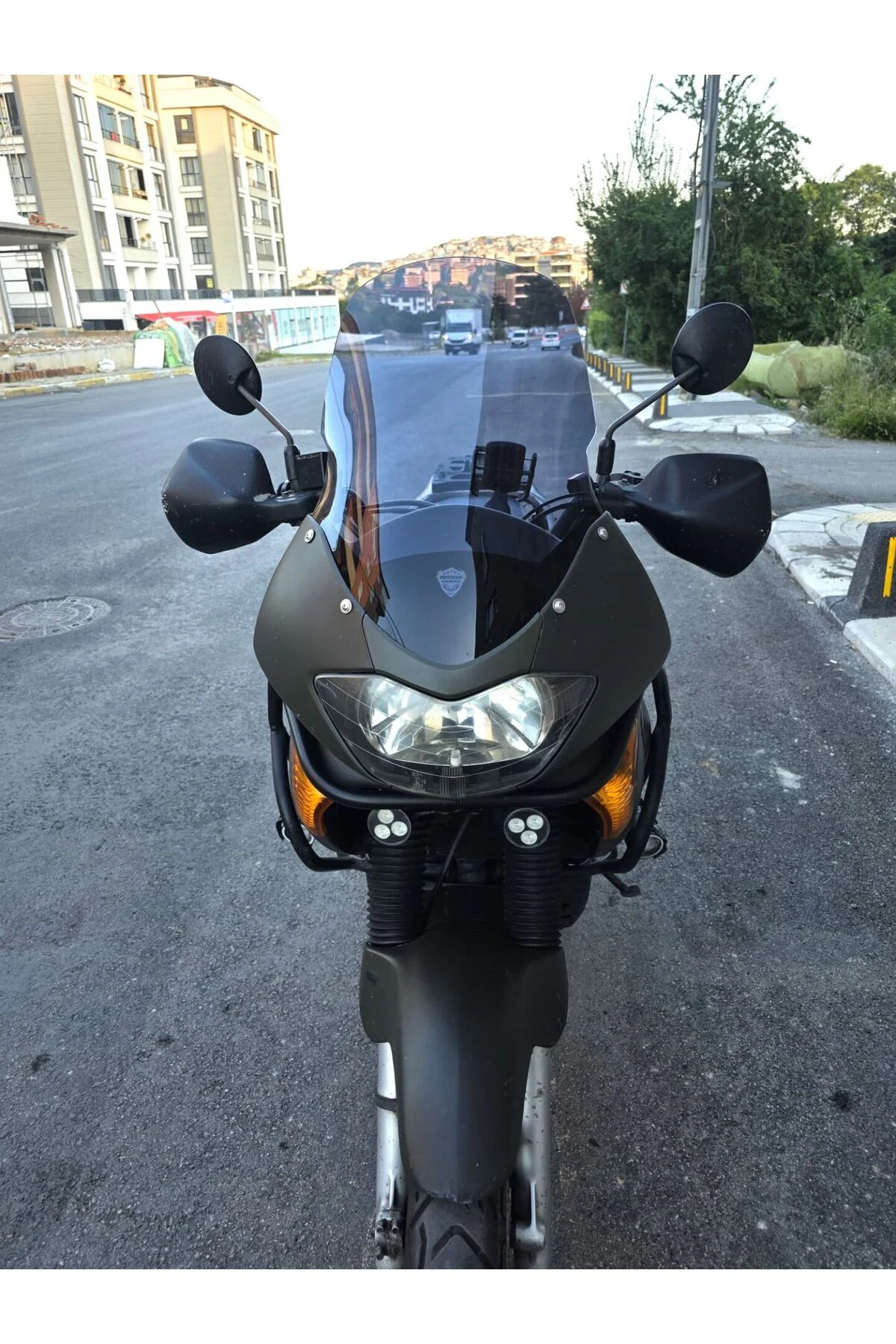 Honda Transalp XL 650 Ön Cam 2000-2008 Model 54cm Füme Renkli 4mm