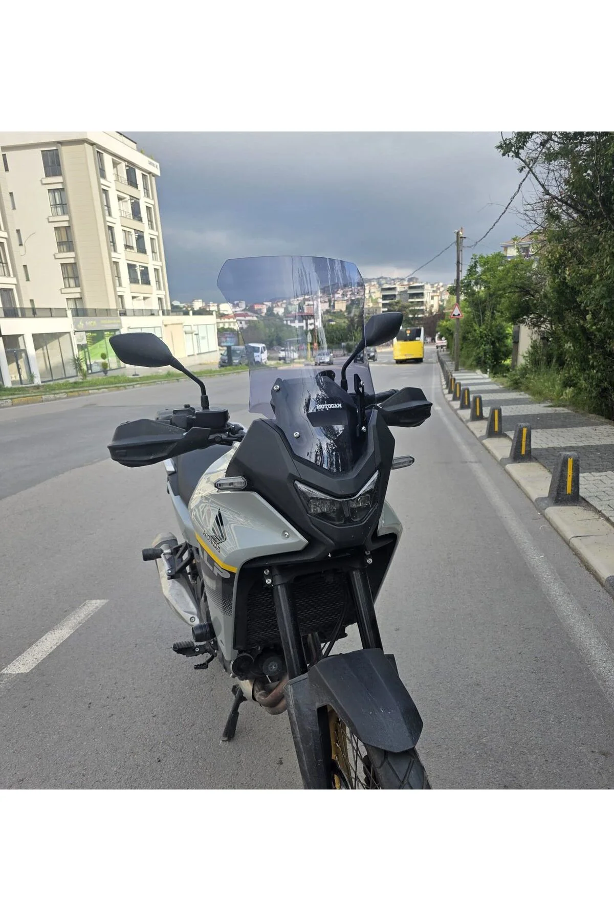 Honda Transalp XL 750 Ön Cam 2025-2026 Model 53cm Füme Renkli 4mm