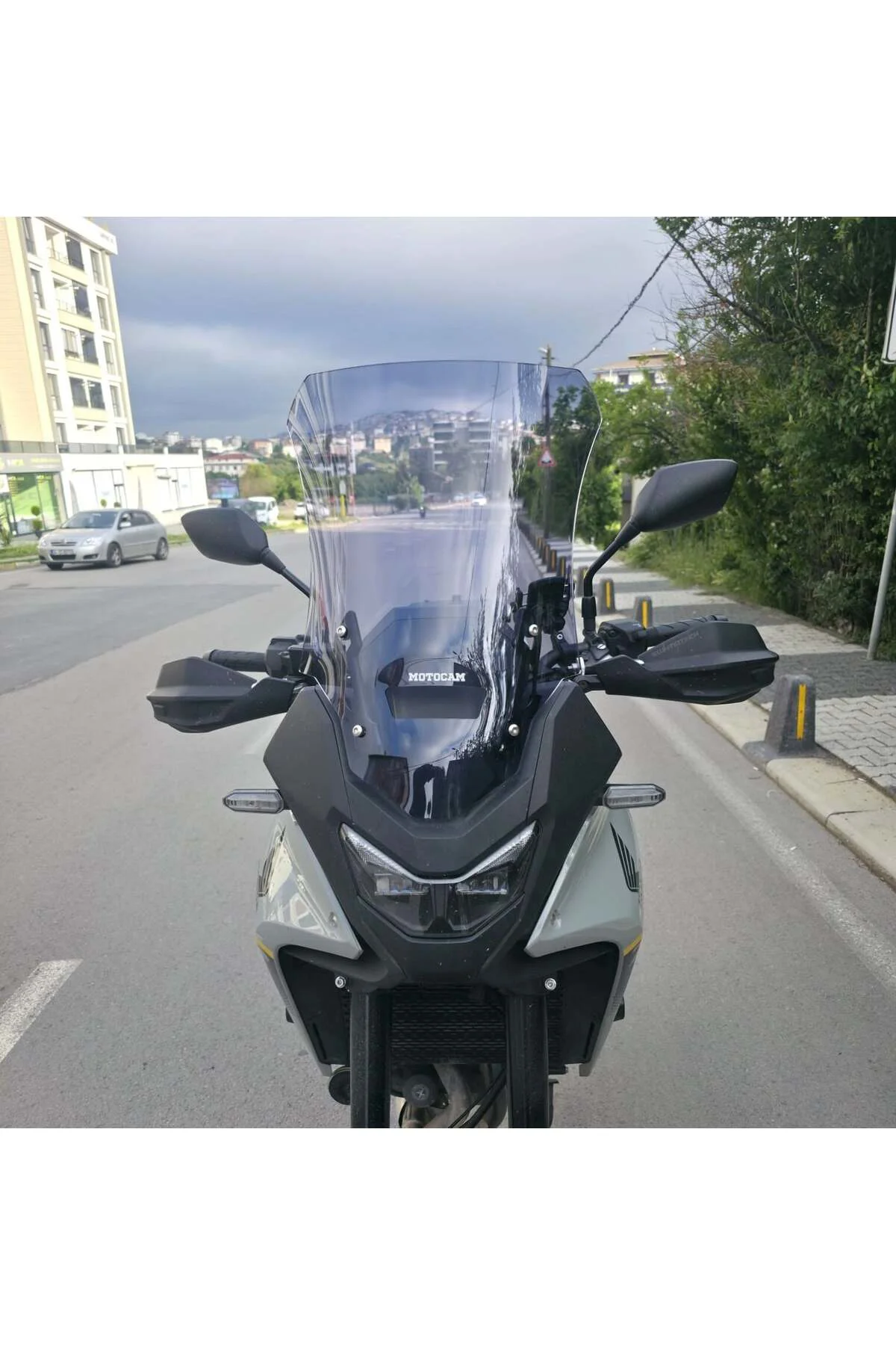 Honda Transalp XL 750 Ön Cam 2025-2026 Model 53cm Füme Renkli 4mm