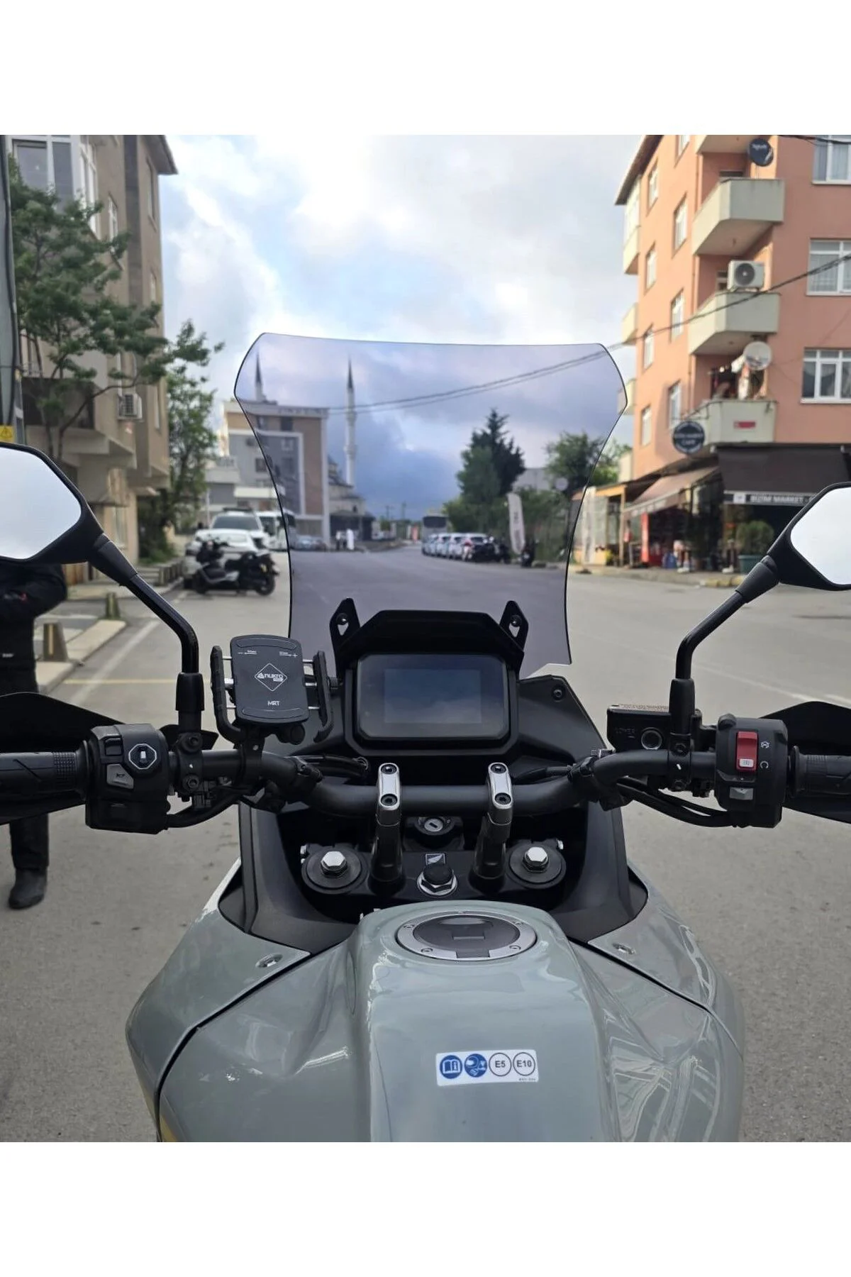 Honda Transalp XL 750 Ön Cam 2025-2026 Model 53cm Füme Renkli 4mm