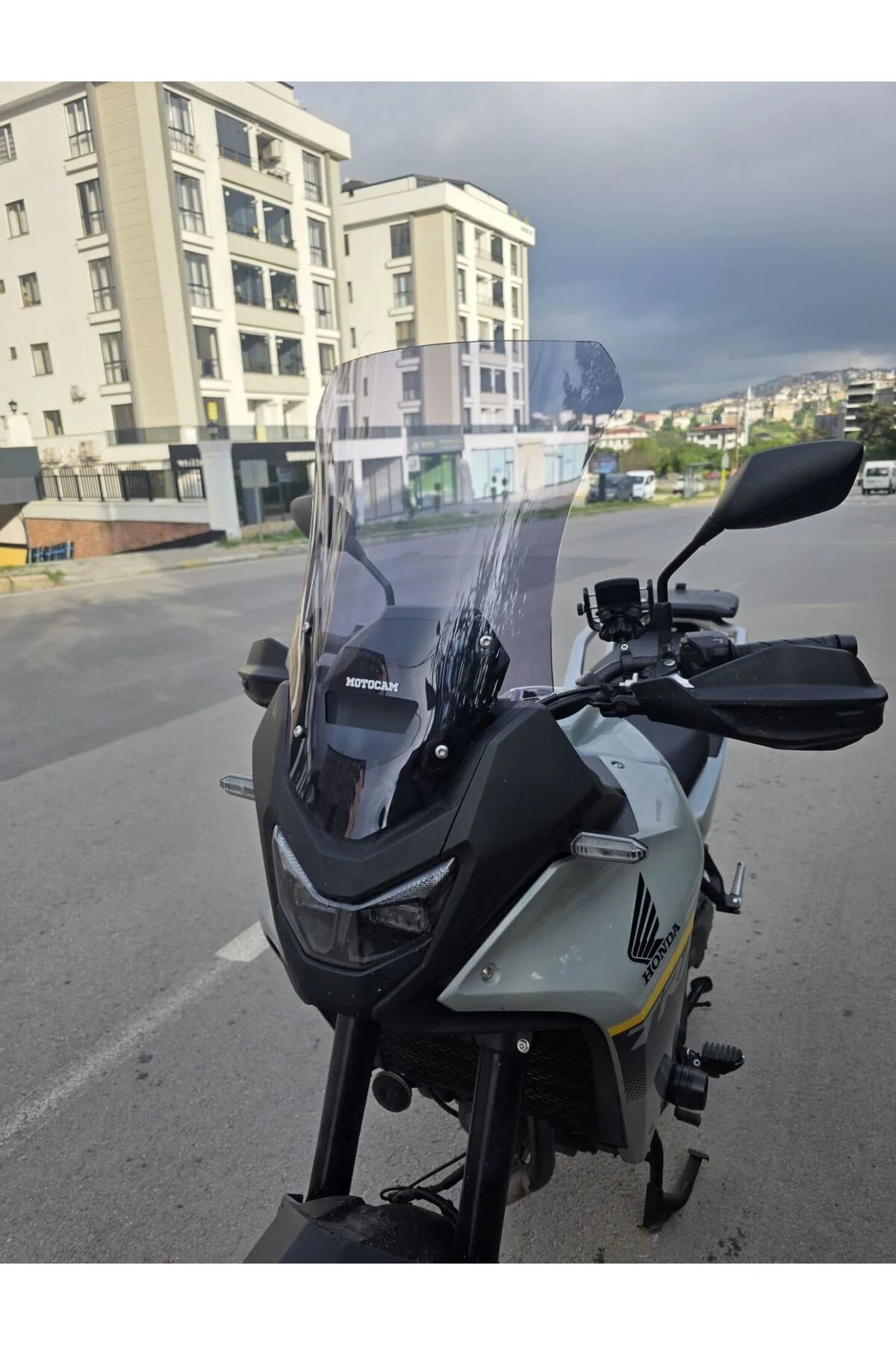 Honda Transalp XL 750 Ön Cam 2025-2026 Model 53cm Füme Renkli 4mm