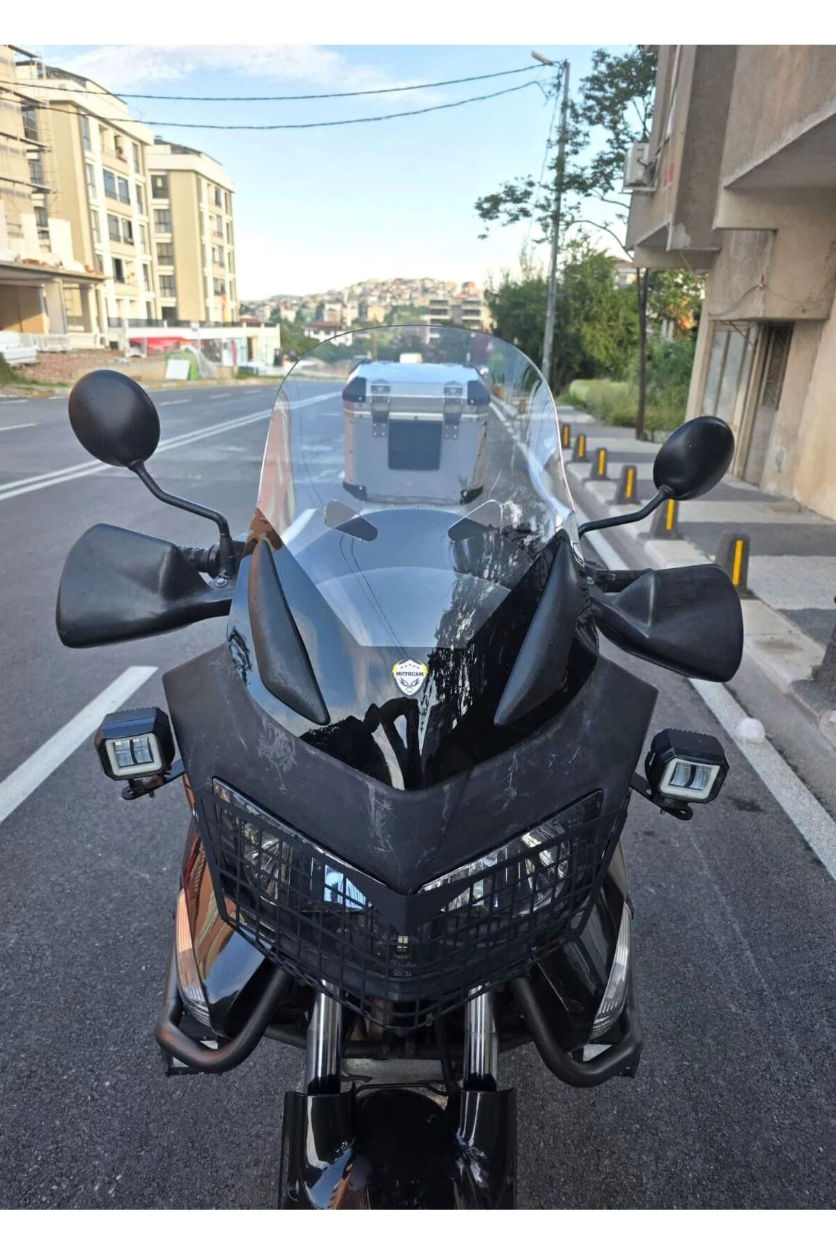 Honda Varadero XL 1000 Ön Cam 2004-2011 Model 48cm Şeffaf Renkli 
