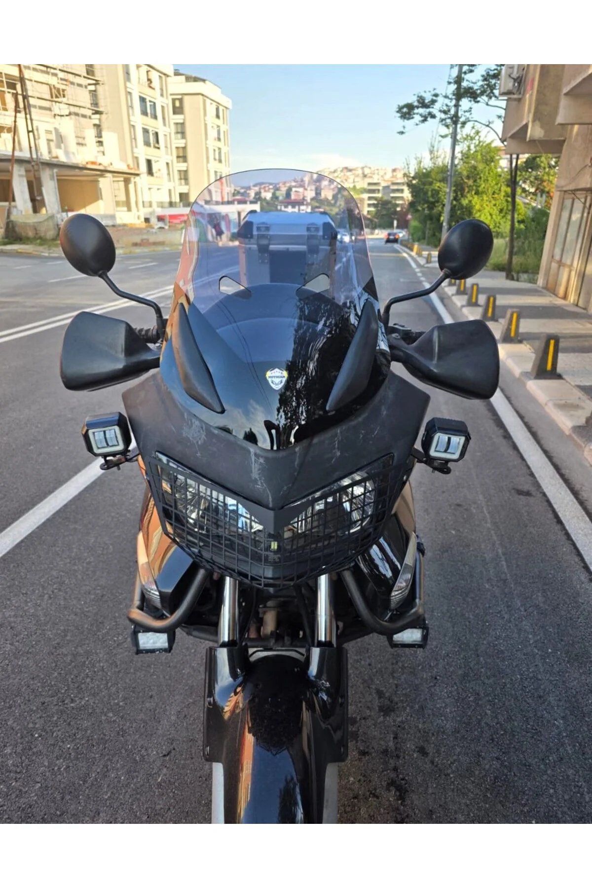 Honda Varadero XL 1000 Ön Cam 2004-2011 Model 48cm Füme Renkli 4mm