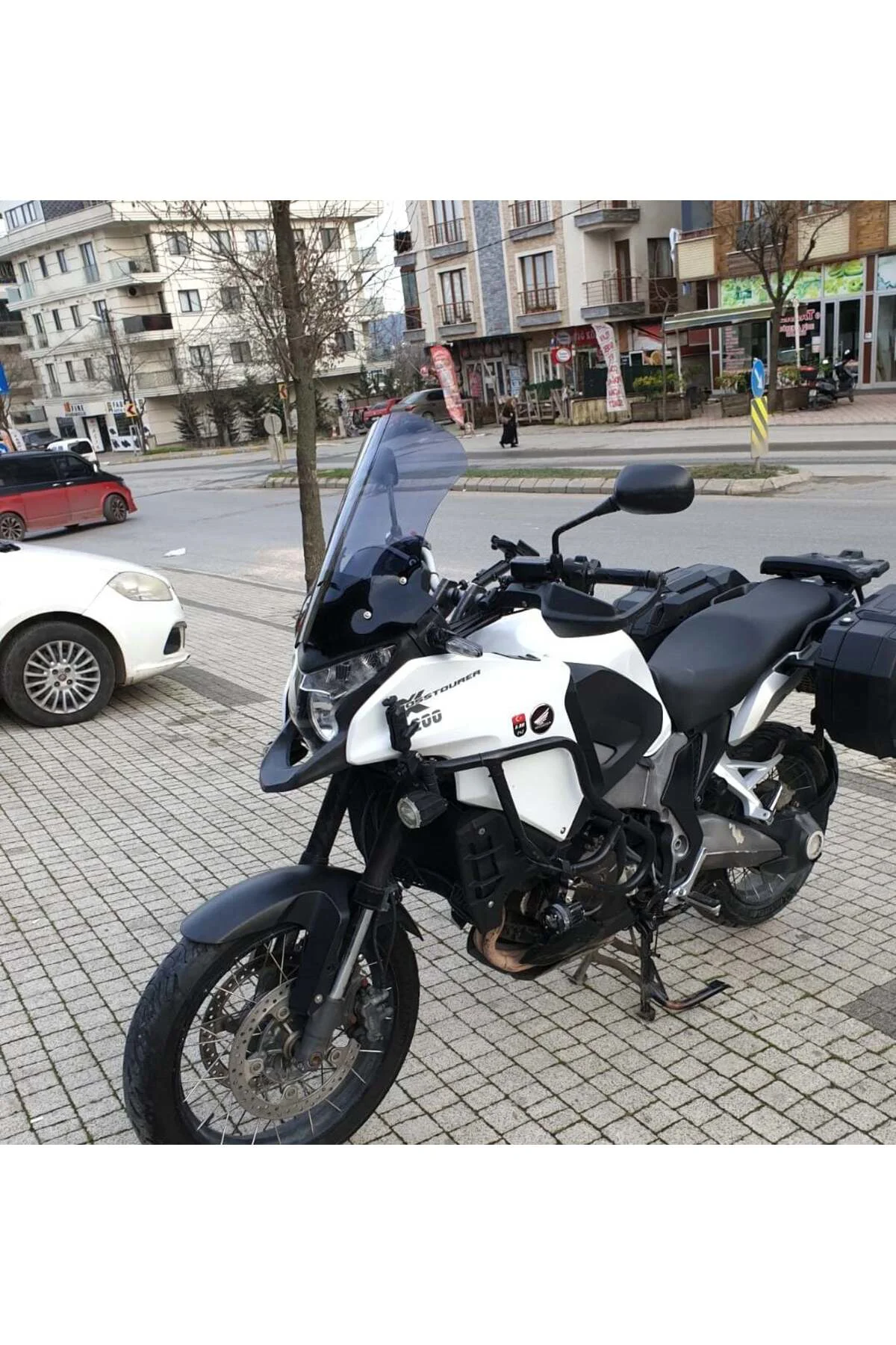 Honda VFR 1200 Ön Cam 2012-2015 Model 50cm Füme Renkli 4mm