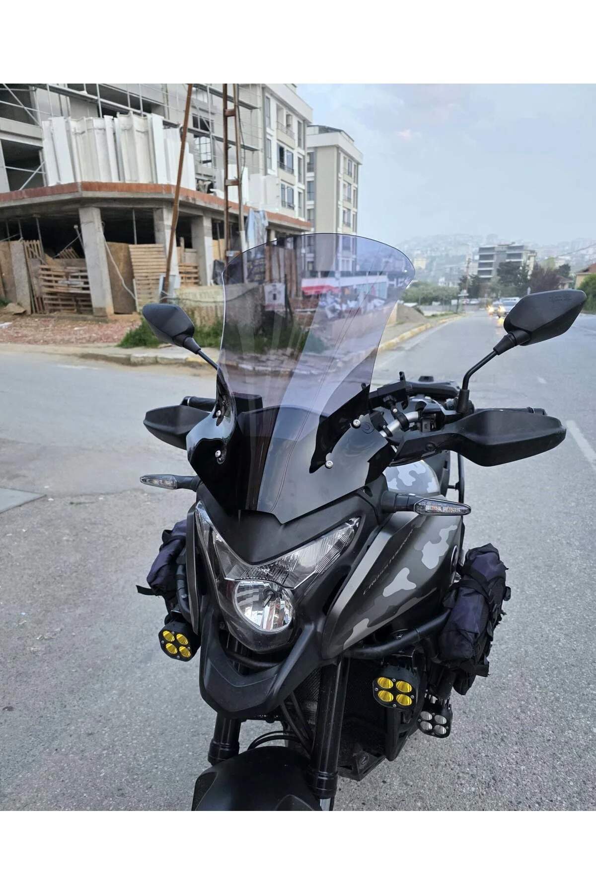 Honda VFR 1200 Ön Cam 2012-2015 Model 58cm Füme Renkli 4mm
