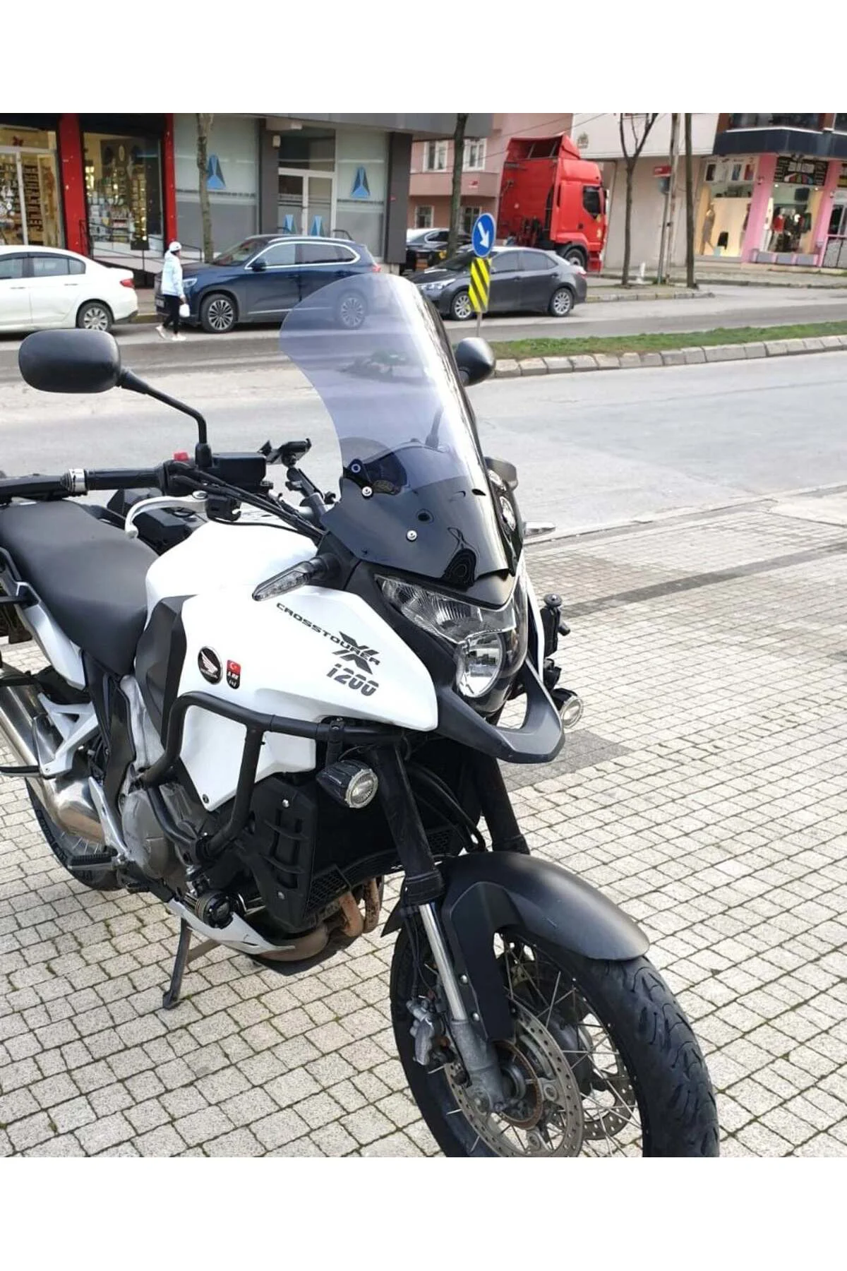Honda VFR 1200 Ön Cam 2012-2015 Model 50cm Füme Renkli 4mm