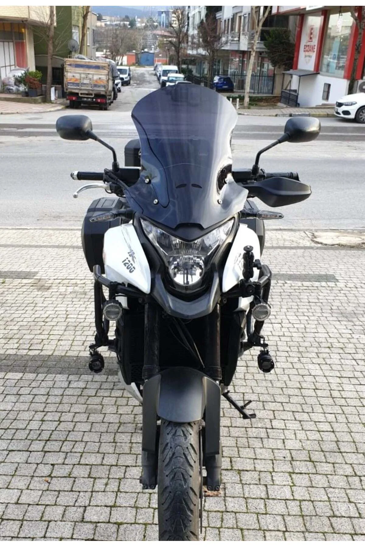Honda VFR 1200 Ön Cam 2012-2015 Model 50cm Siyah Renkli 4mm