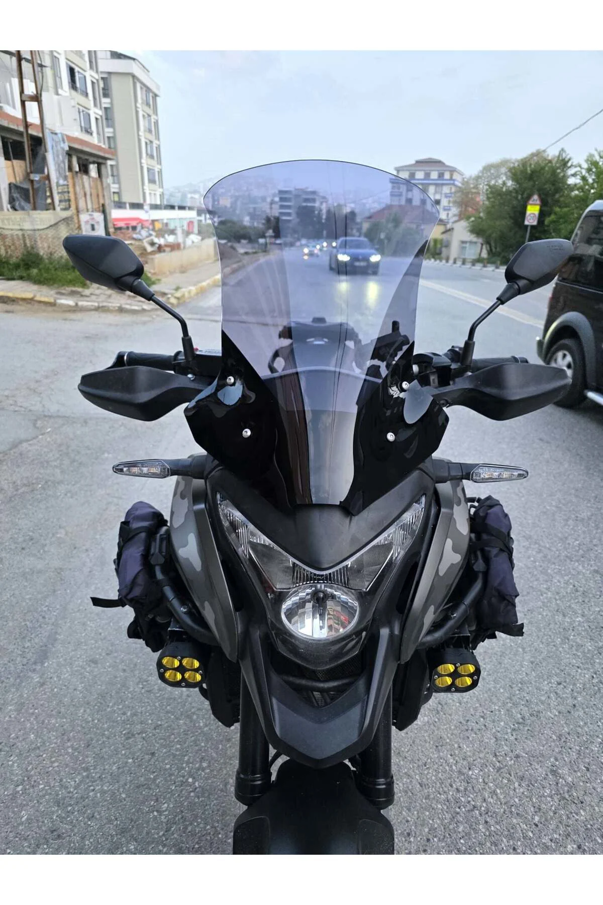 Honda VFR 1200 Ön Cam 2012-2015 Model 58cm Füme Renkli 4mm