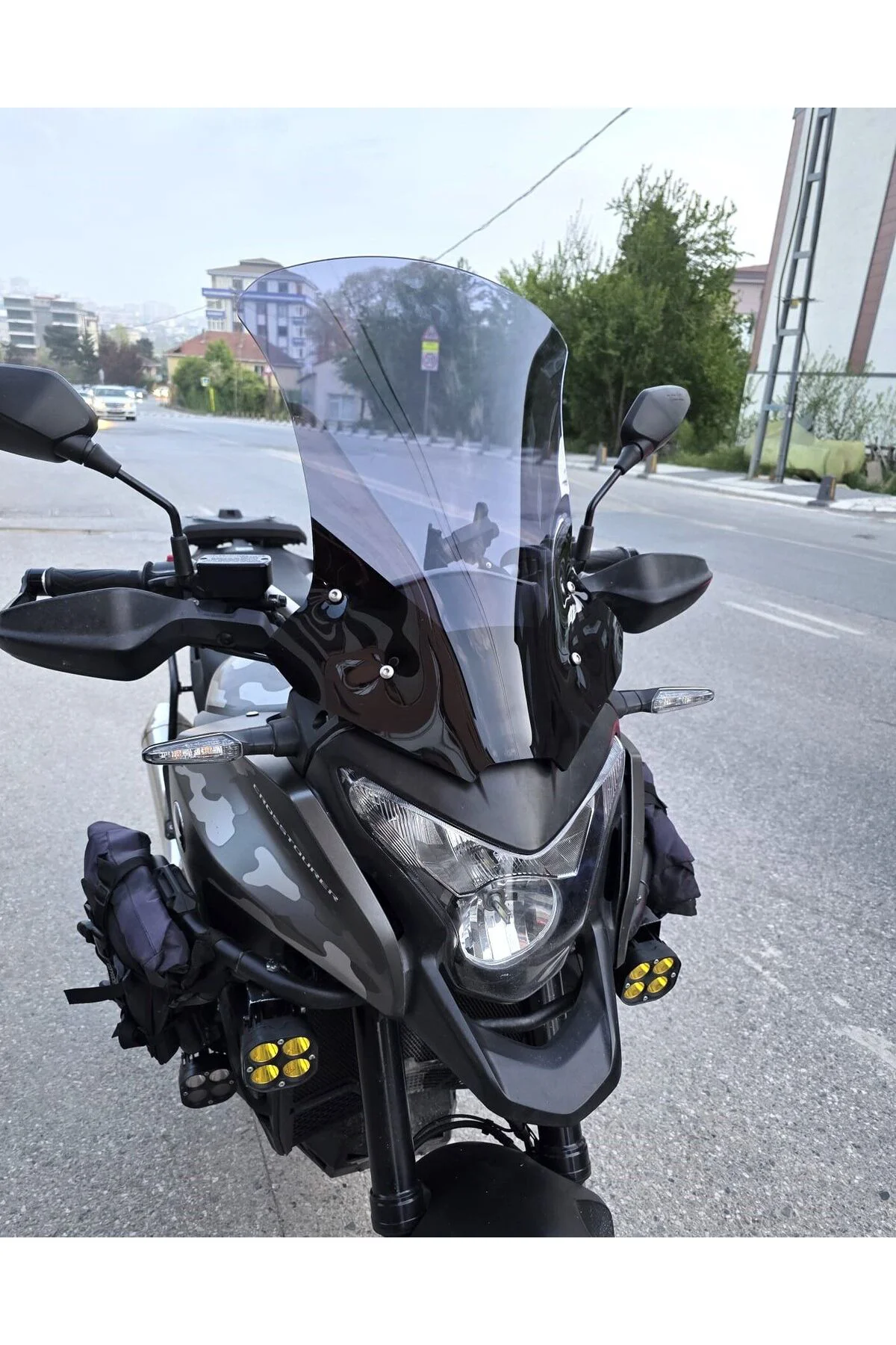 Honda VFR 1200 Ön Cam 2012-2015 Model 58cm Füme Renkli 4mm
