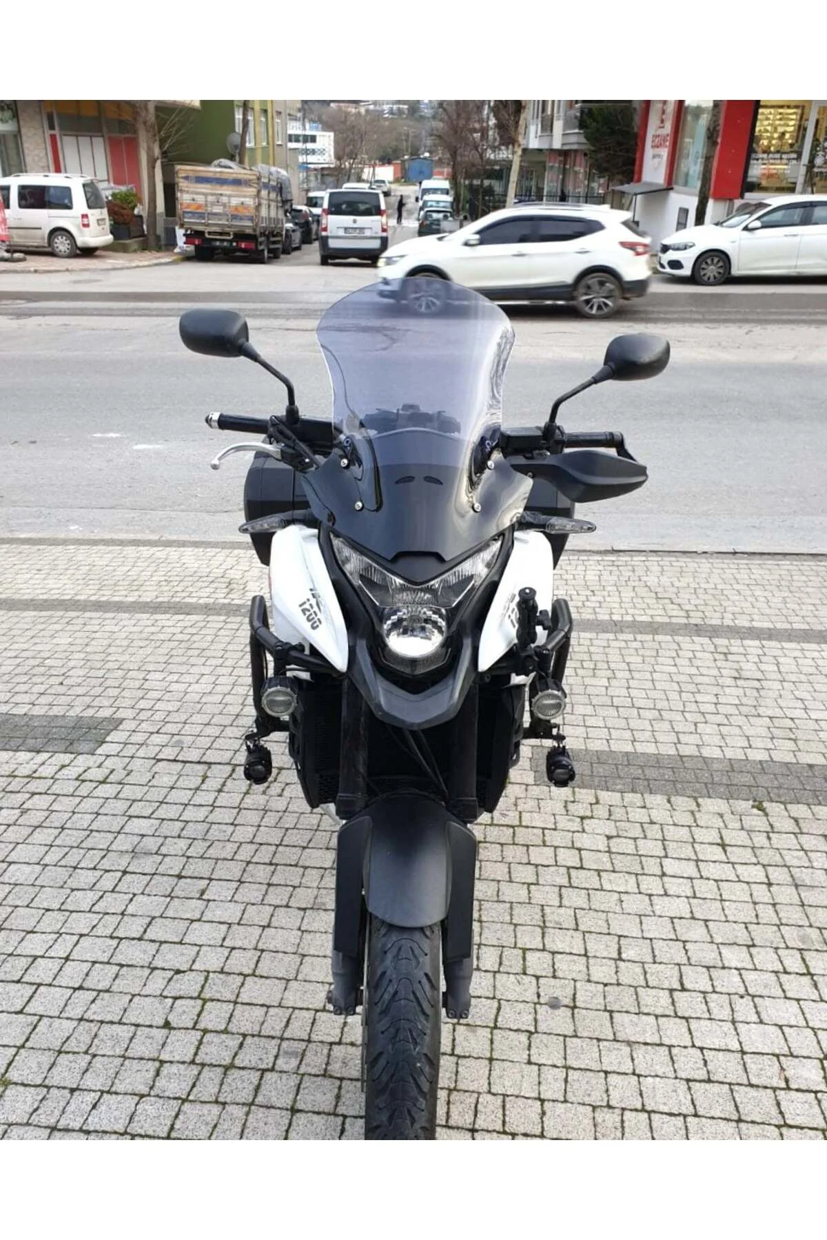 Honda VFR 1200 Ön Cam 2012-2015 Model 50cm Füme Renkli 4mm