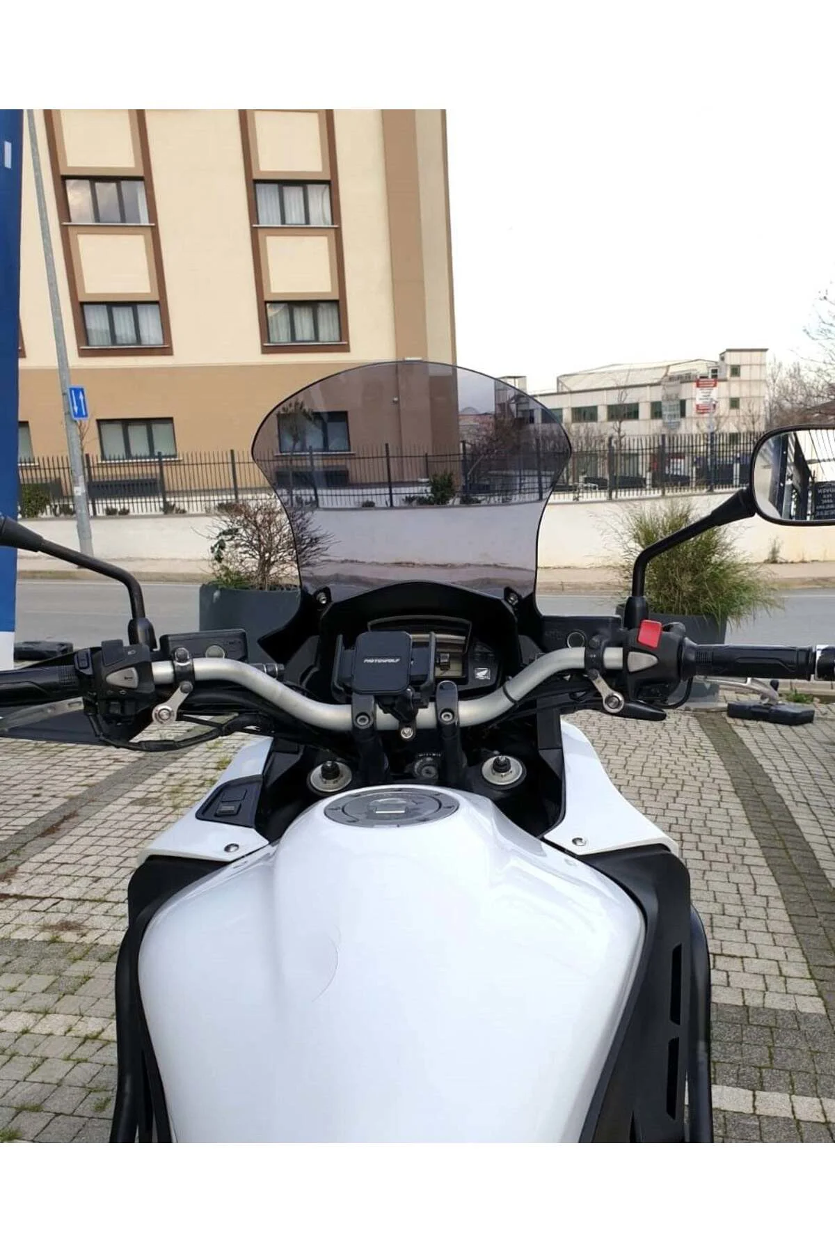 Honda VFR 1200 Ön Cam 2012-2015 Model 50cm Füme Renkli 4mm