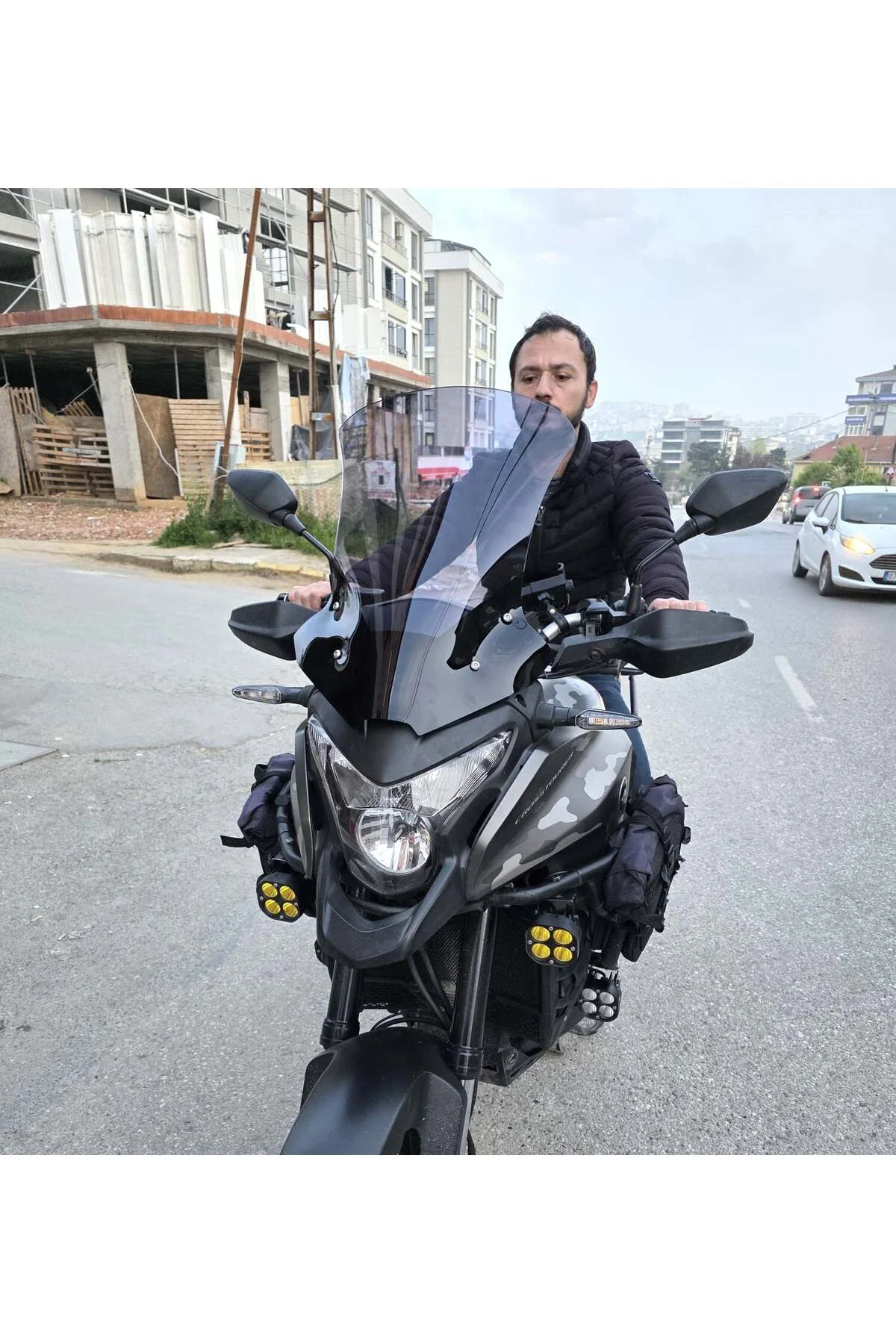 Honda VFR 1200 Ön Cam 2012-2015 Model 58cm Füme Renkli 4mm