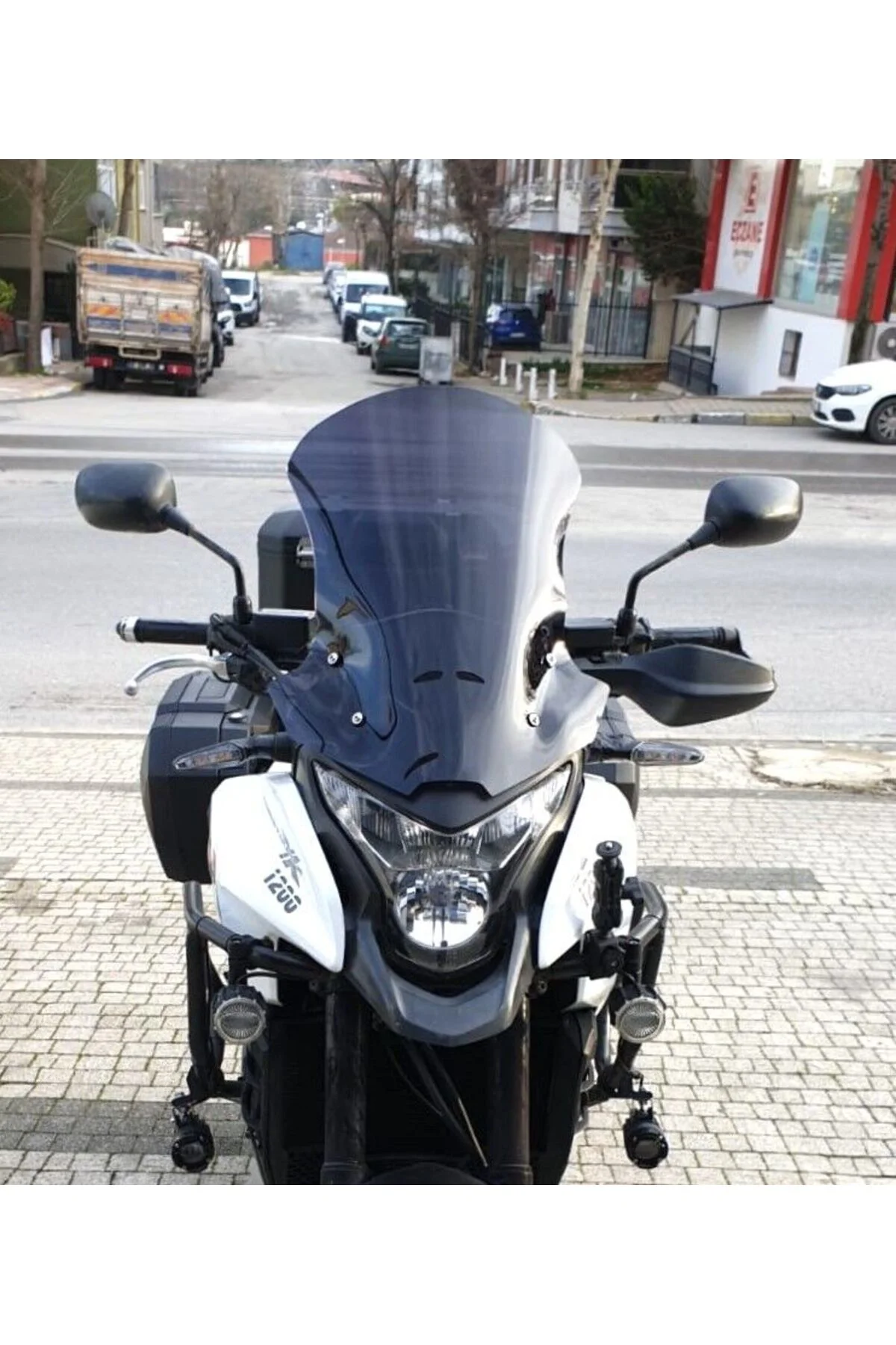 Honda VFR 1200 Ön Cam 2012-2015 Model 50cm Siyah Renkli 4mm