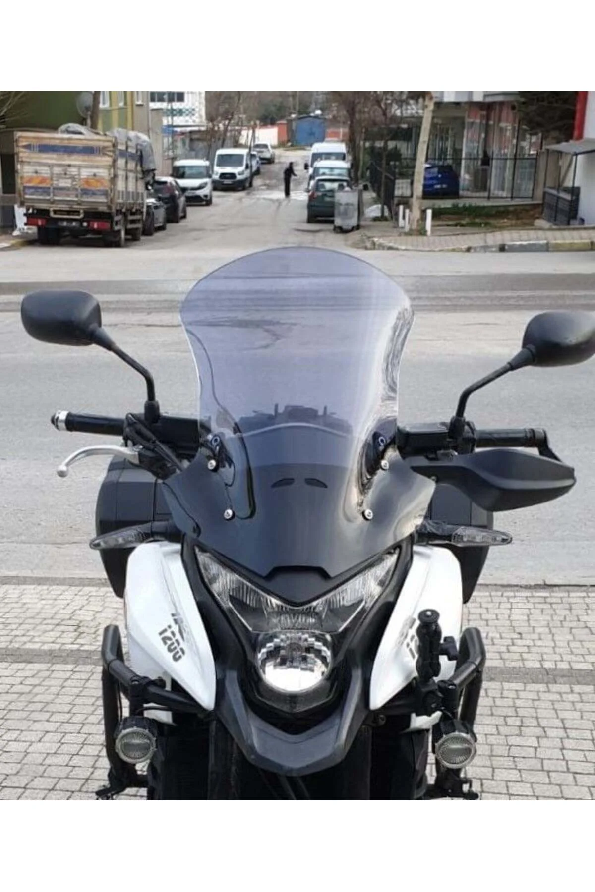 Honda VFR 1200 Ön Cam 2012-2015 Model 50cm Füme Renkli 4mm