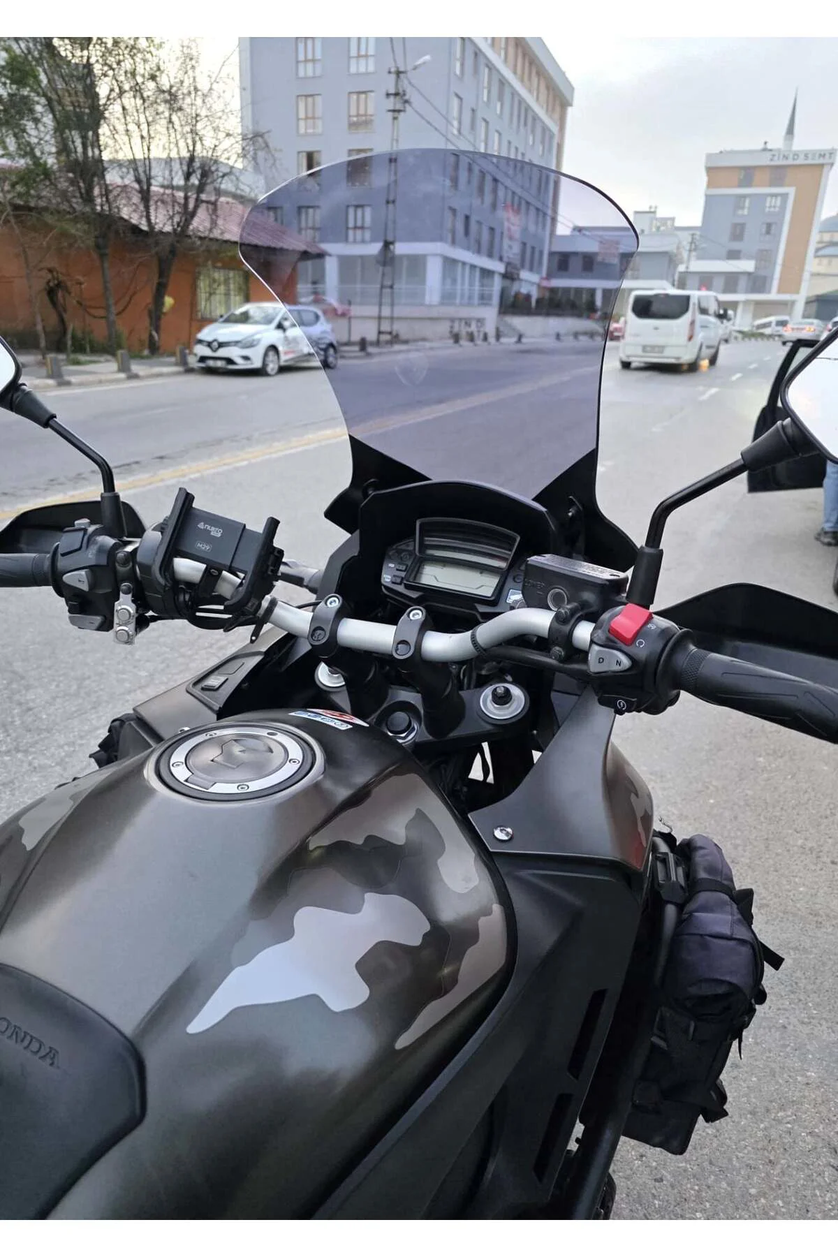 Honda VFR 1200 Ön Cam 2012-2015 Model 58cm Füme Renkli 4mm