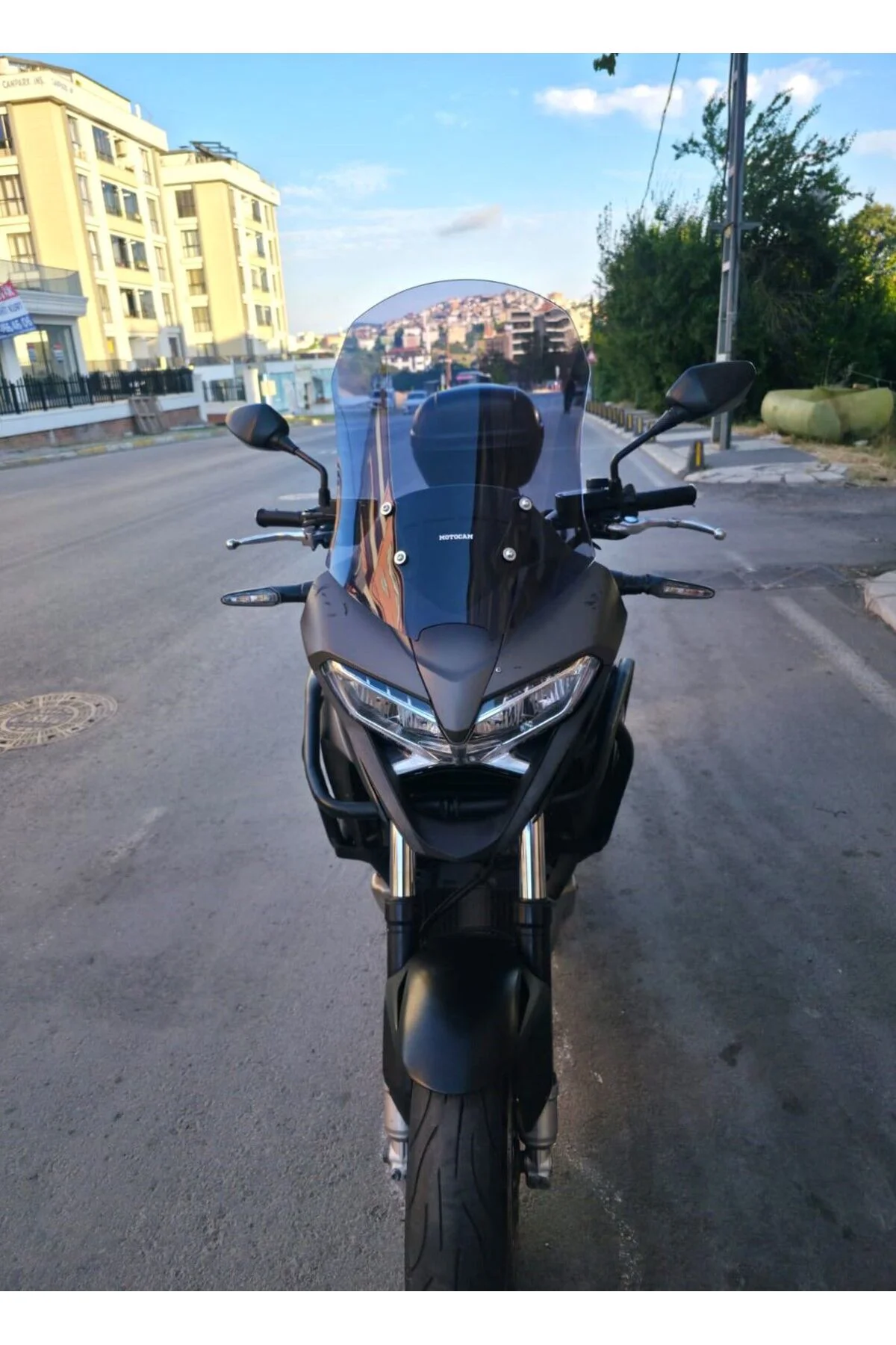 Honda VFR 800 Crosrunner Ön Cam 2015-2016 Model 56cm Füme Renkli 4mm