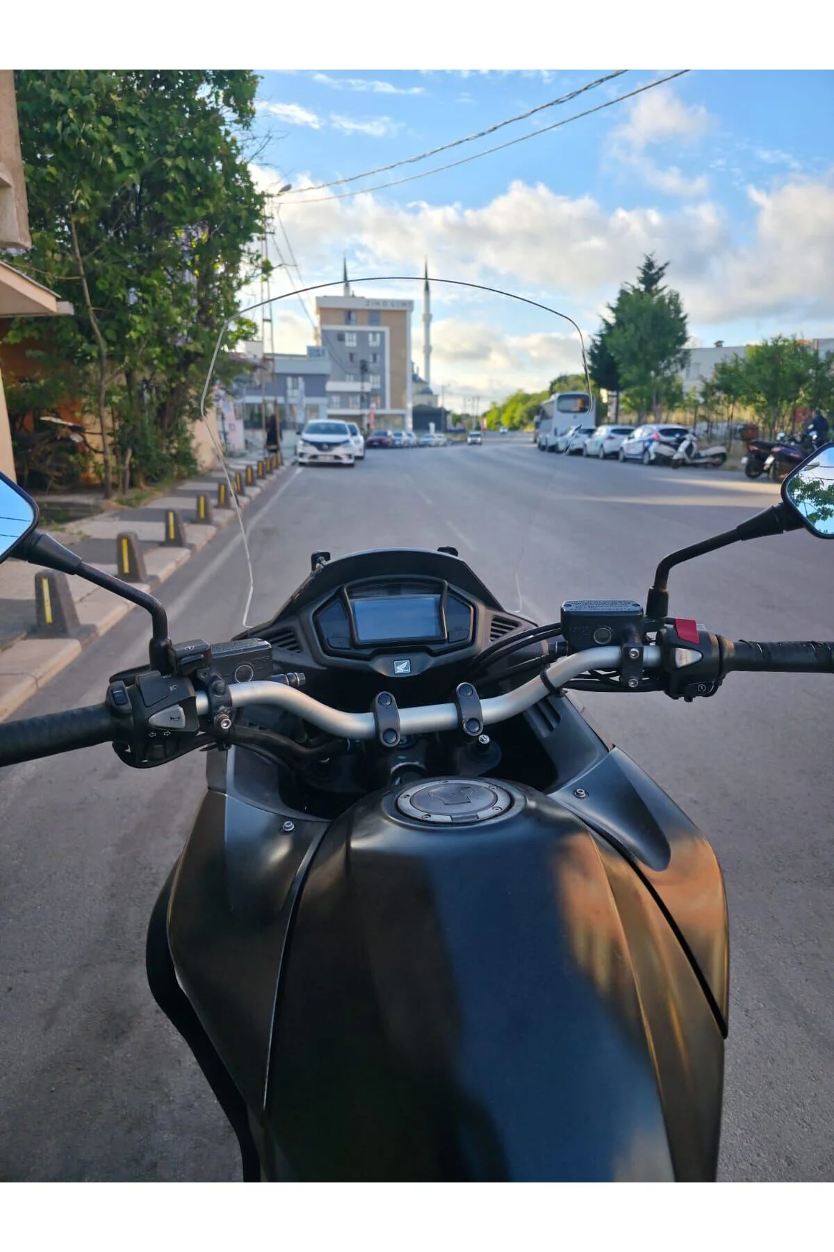 Honda VFR 800 Crosrunner Ön Cam 2015-2016 Model 56cm Şeffaf Renkli 4mm