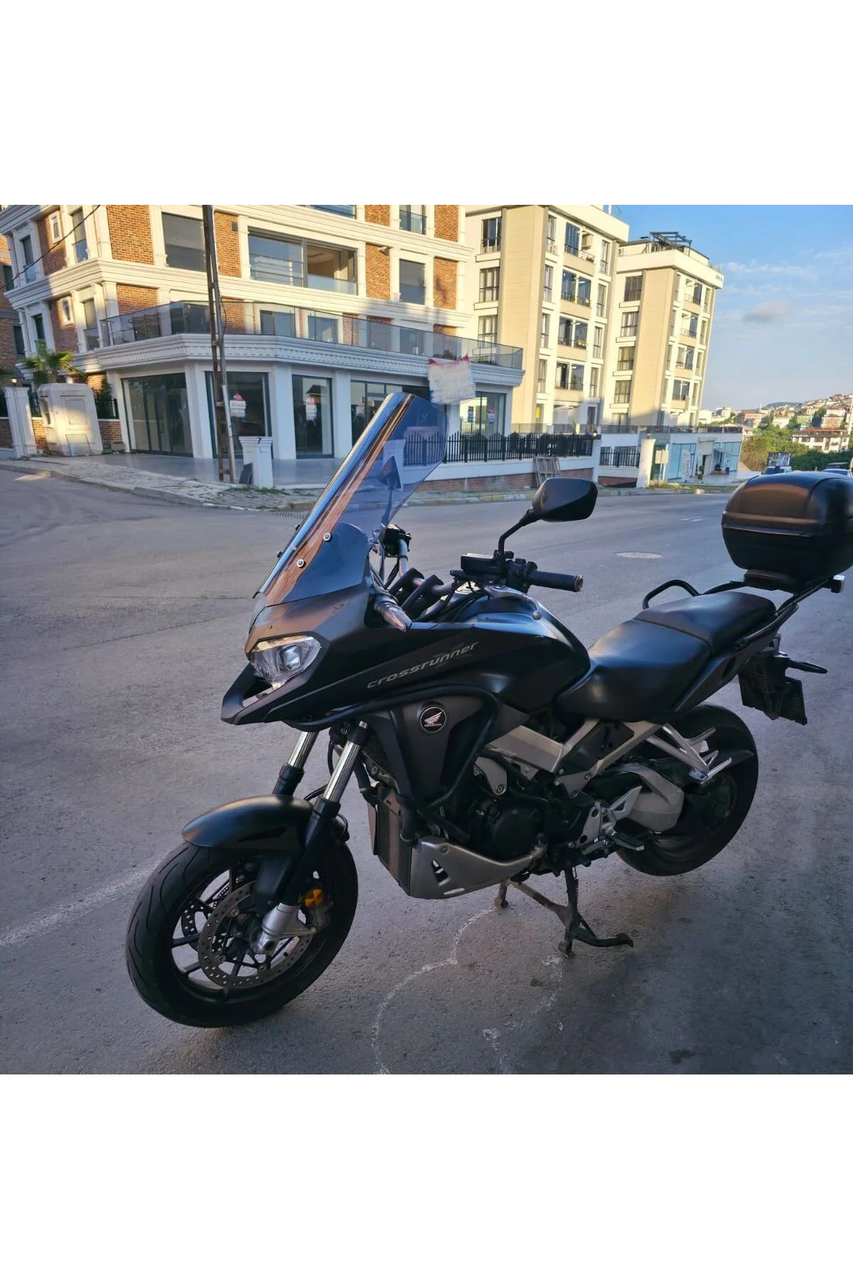 Honda VFR 800 Crosrunner Ön Cam 2015-2016 Model 56cm Füme Renkli 4mm