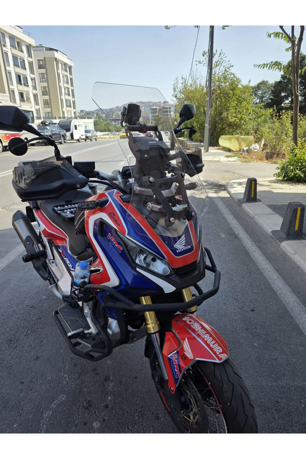Honda X-ADV 750 Ön Cam 2017-2020 Model 70cm Şeffaf Renkli 4mm UZUN