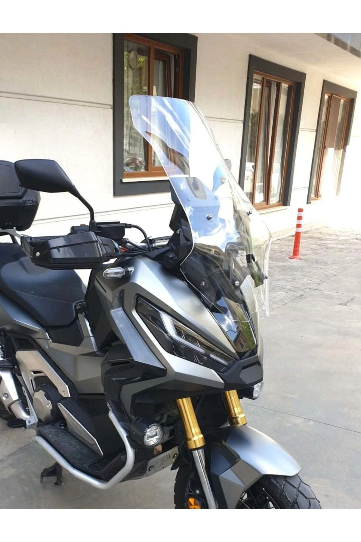 Honda X-ADV 750 Ön Cam 2021-2026 Model 72cm Şeffaf Renkli 4mm UZU