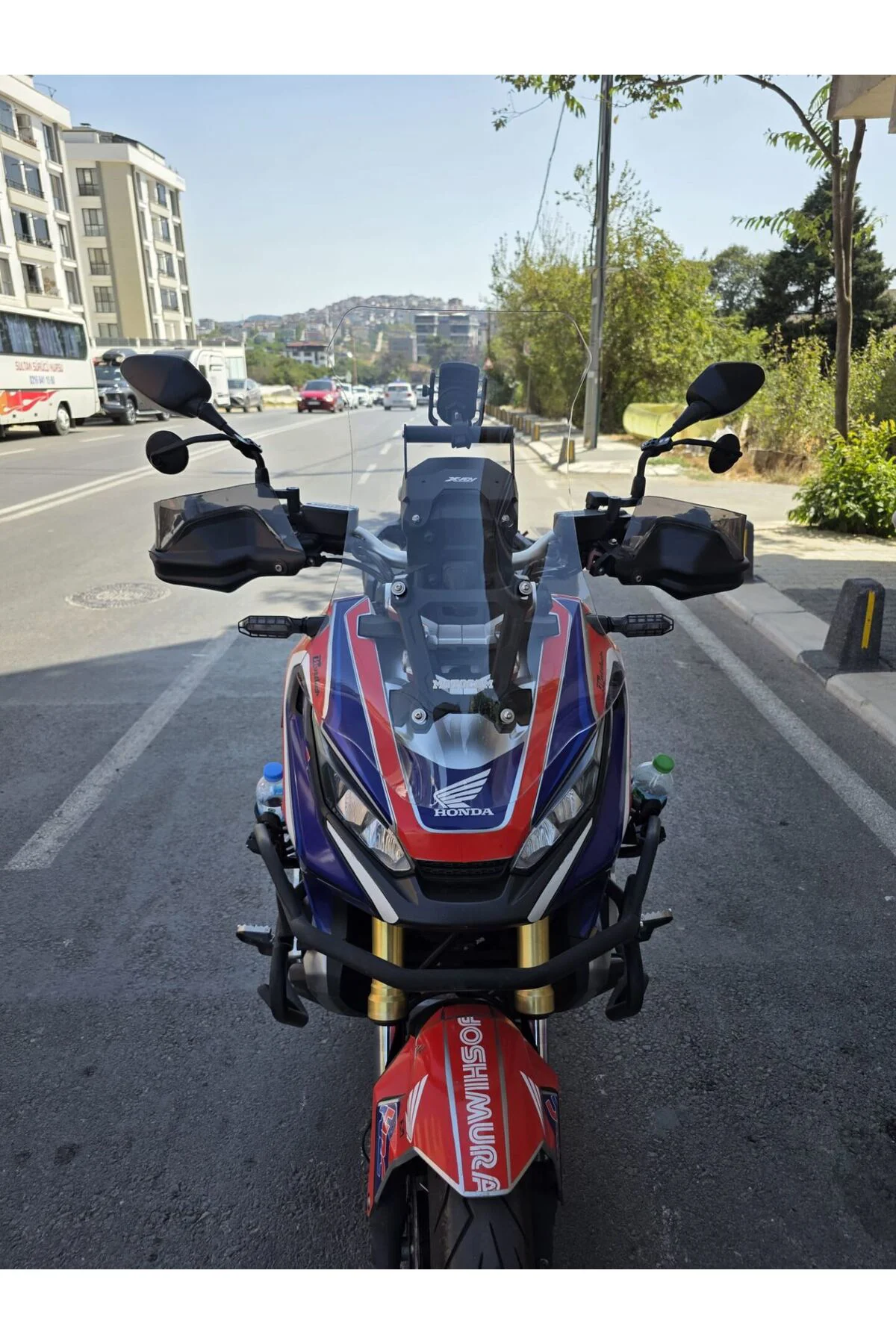 Honda X-ADV 750 Ön Cam 2017-2020 Model 70cm Şeffaf Renkli 4mm UZUN
