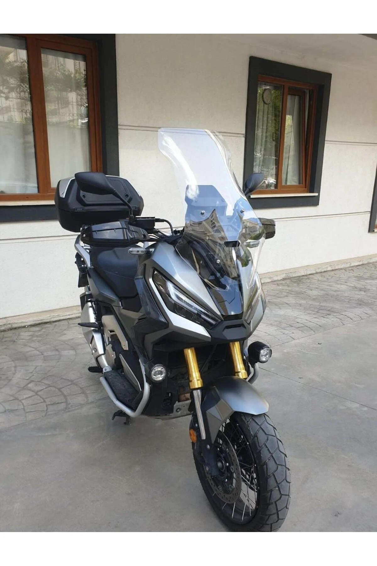 Honda X-ADV 750 Ön Cam 2021-2026 Model 72cm Şeffaf Renkli 4mm UZU