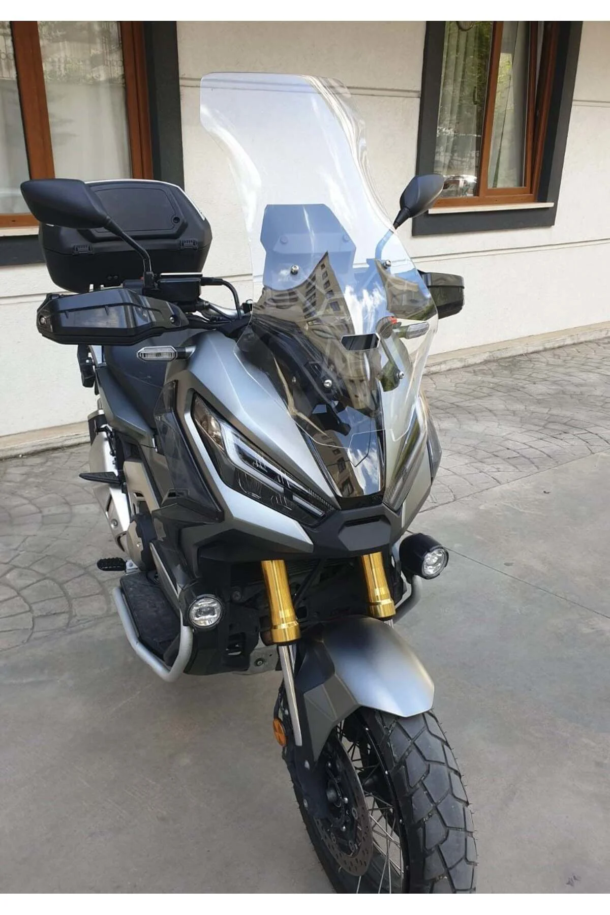 Honda X-ADV 750 Ön Cam 2021-2026 Model 72cm Şeffaf Renkli 4mm UZU